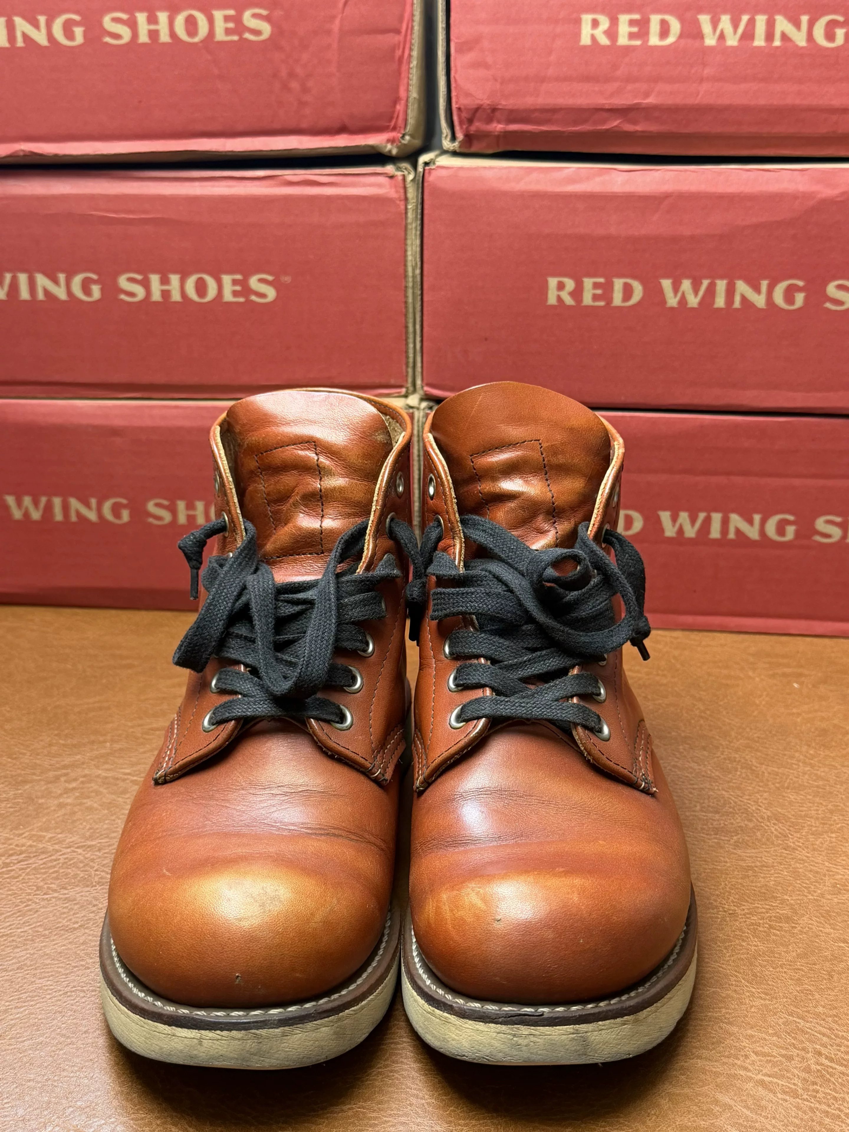 Red Wing 8166 Boots Size 41 — front