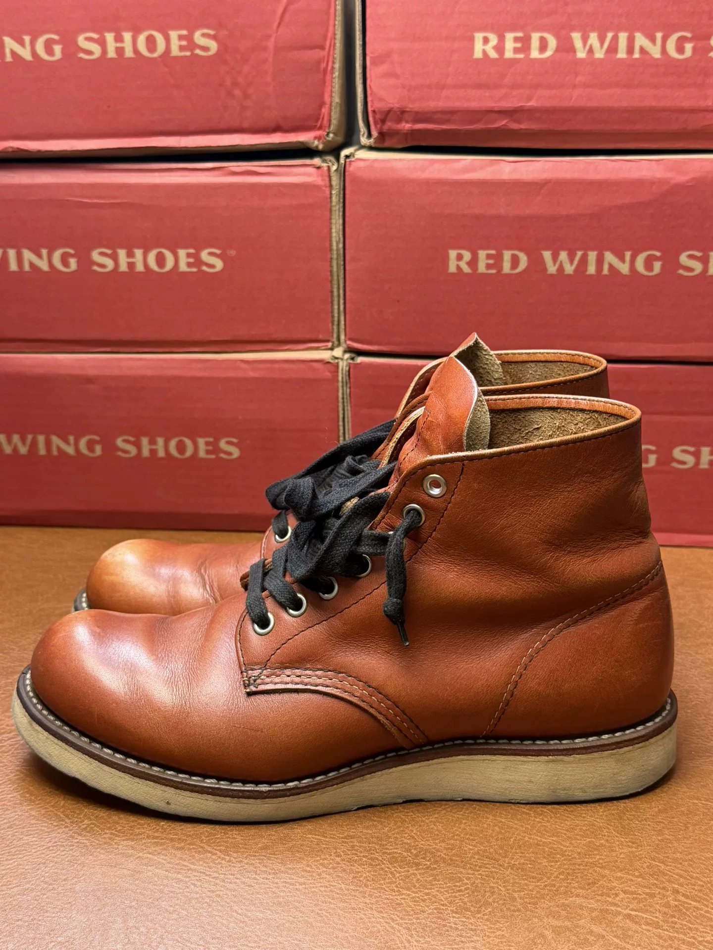 Red Wing 8166 Boots Size 41