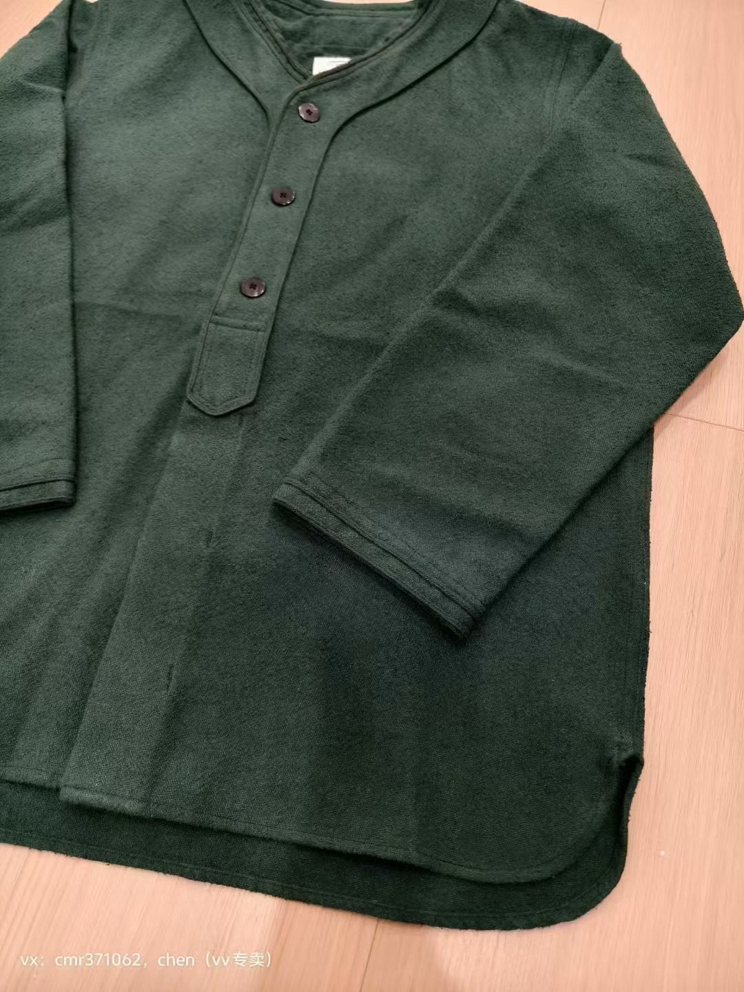 visvim 16aw dugout shirt l/s — label
