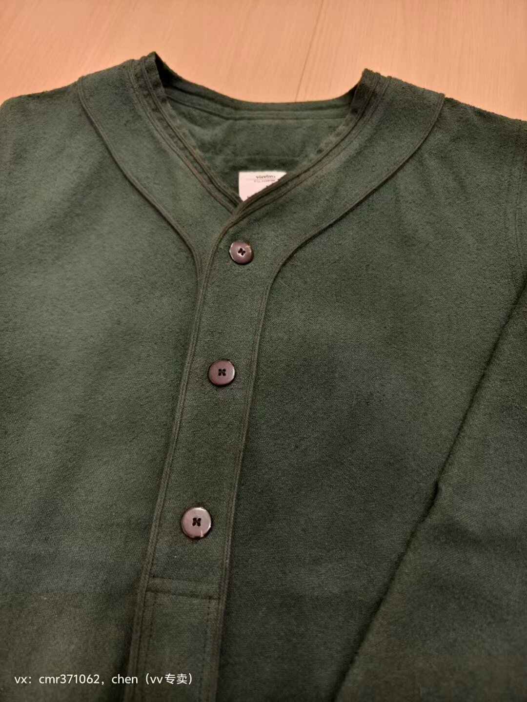 visvim 16aw dugout shirt l/s — back