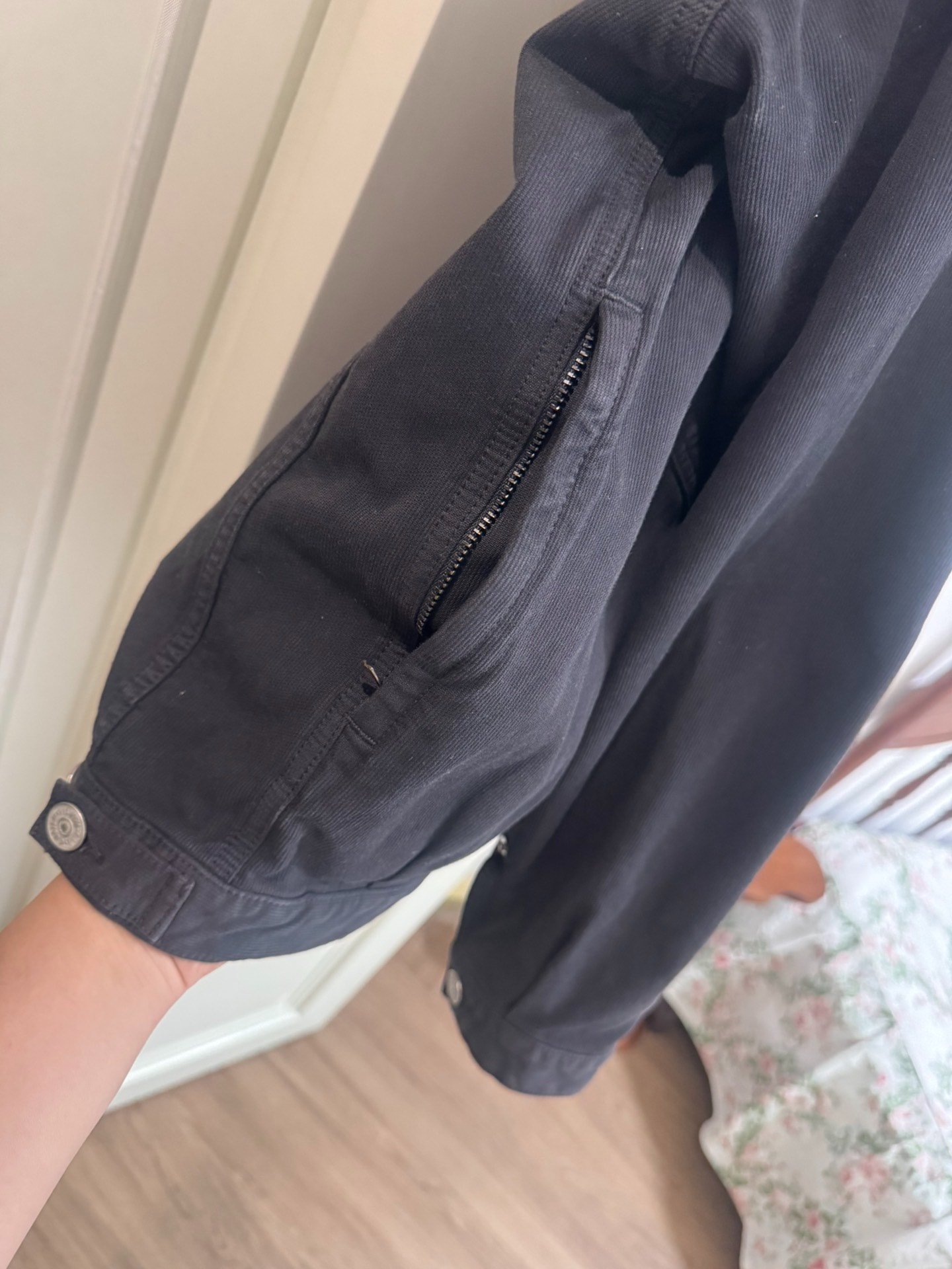 VISVIM 23AW 101XX DMGD Denim Jacket — detail