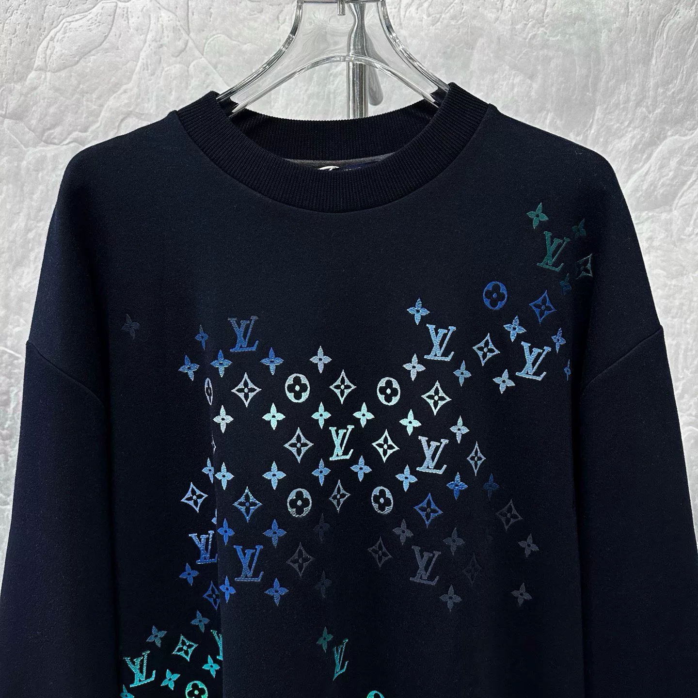 Louis Vuitton FW24 Gradient Logo Crewneck Sweatshirt — front