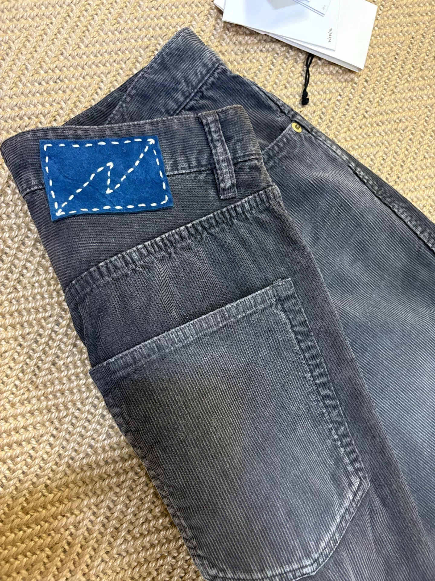 VISVIM ICT FLUXUS 03 CORDUROY PANTS — detail