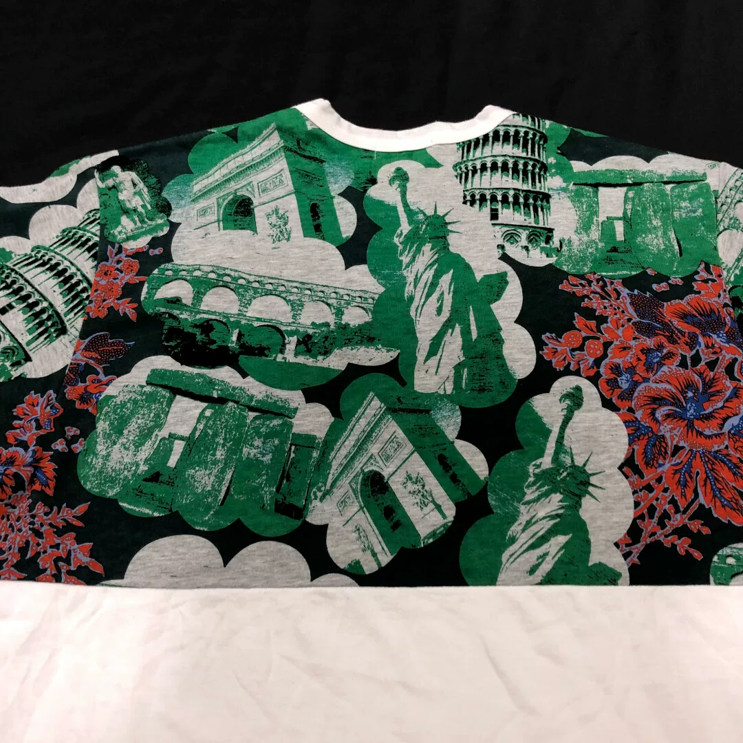 Comme des Garçons 02SS Landmark Print Top