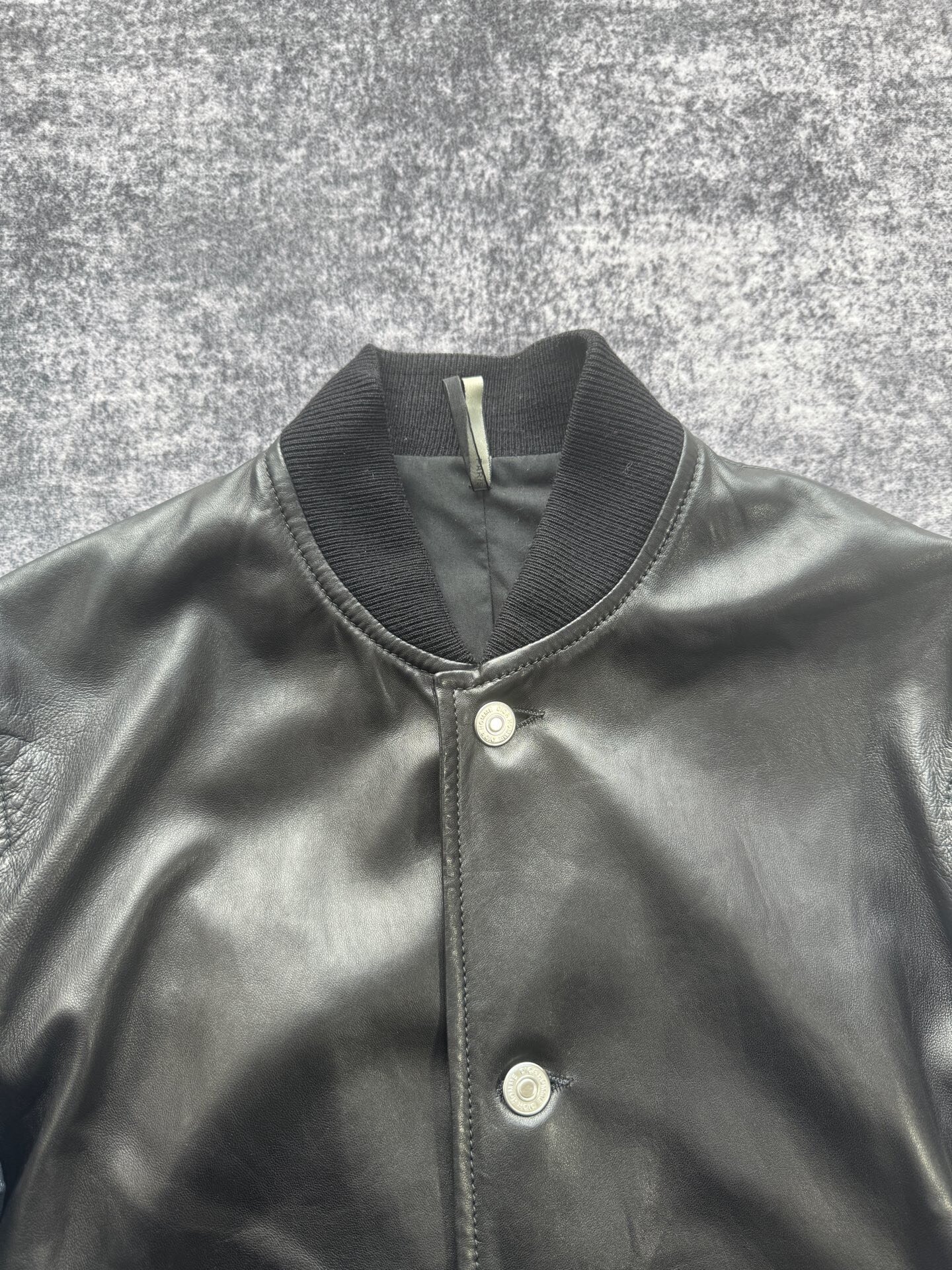 Dior Lambskin Denim Sleeve Jacket — detail