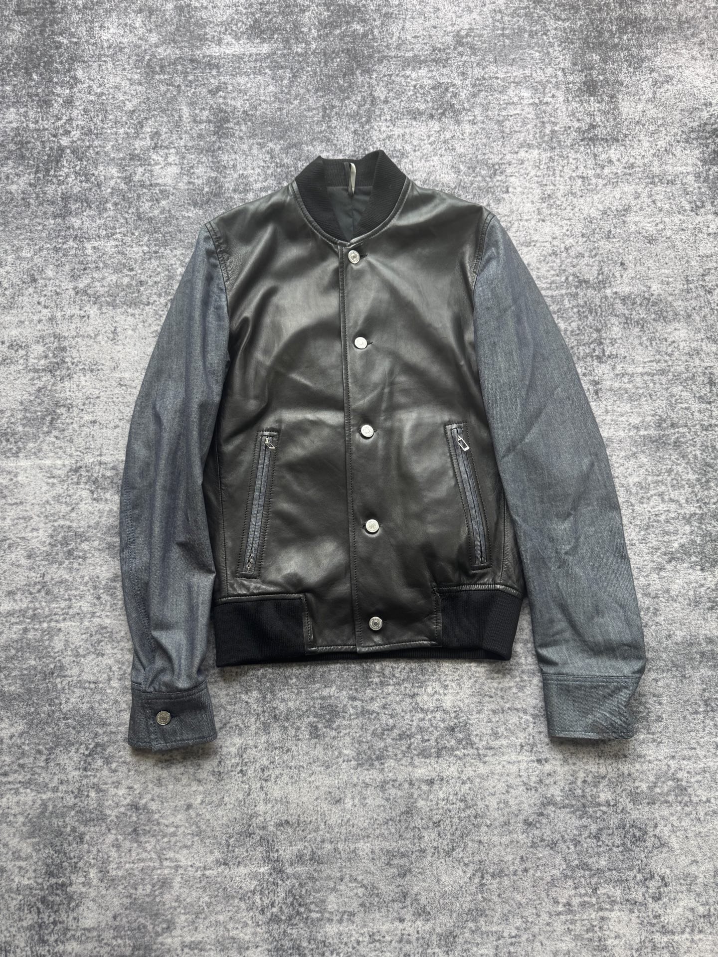 Dior Lambskin Denim Sleeve Jacket