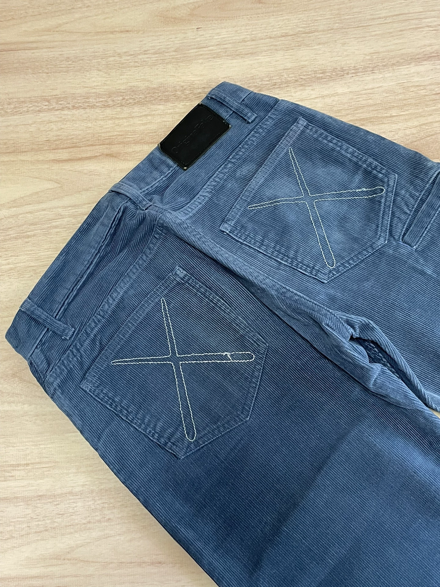 OriginalFake 3M Back Pocket Corduroy Pants — detail