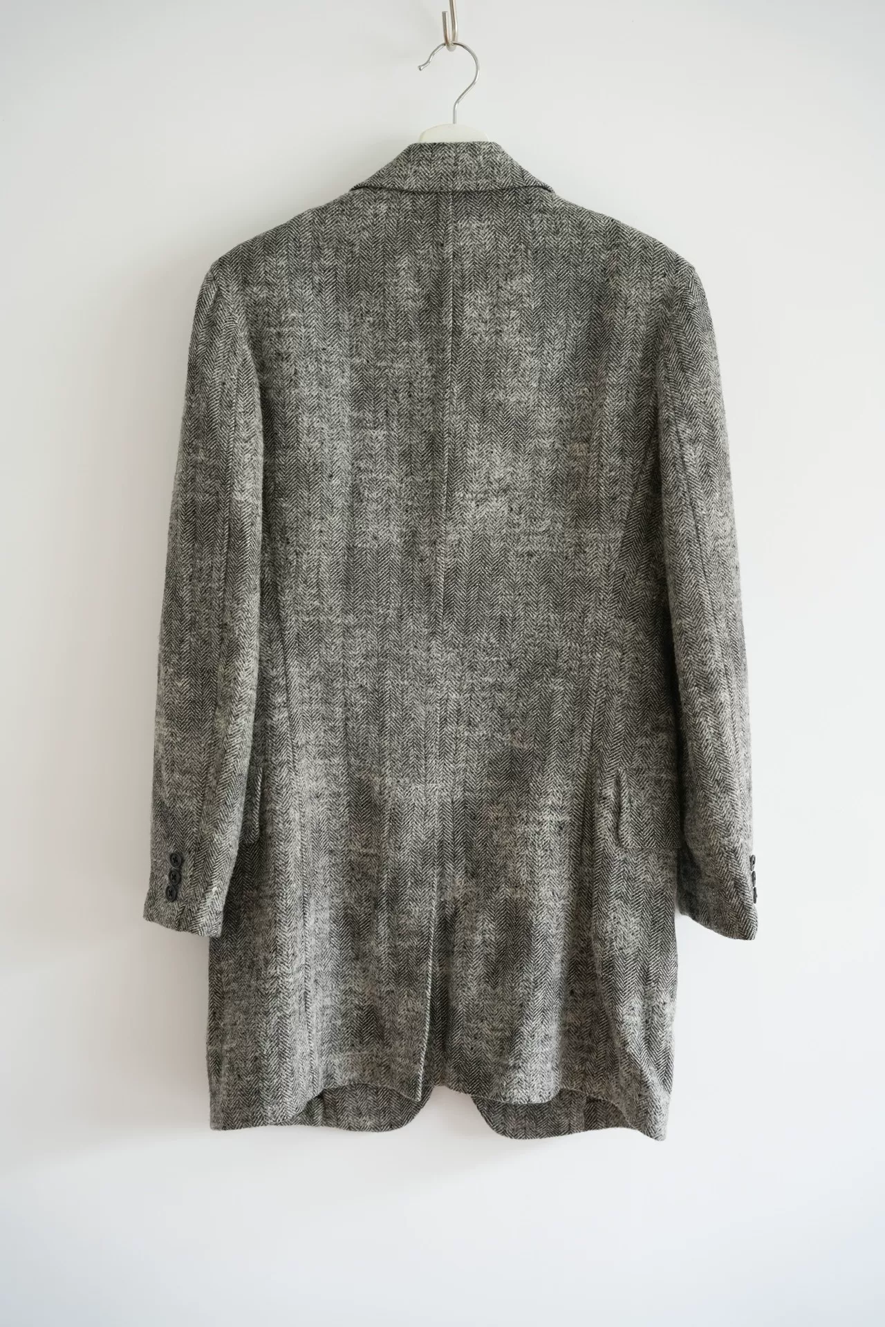 Yohji Yamamoto 11AW Herringbone Blazer — detail