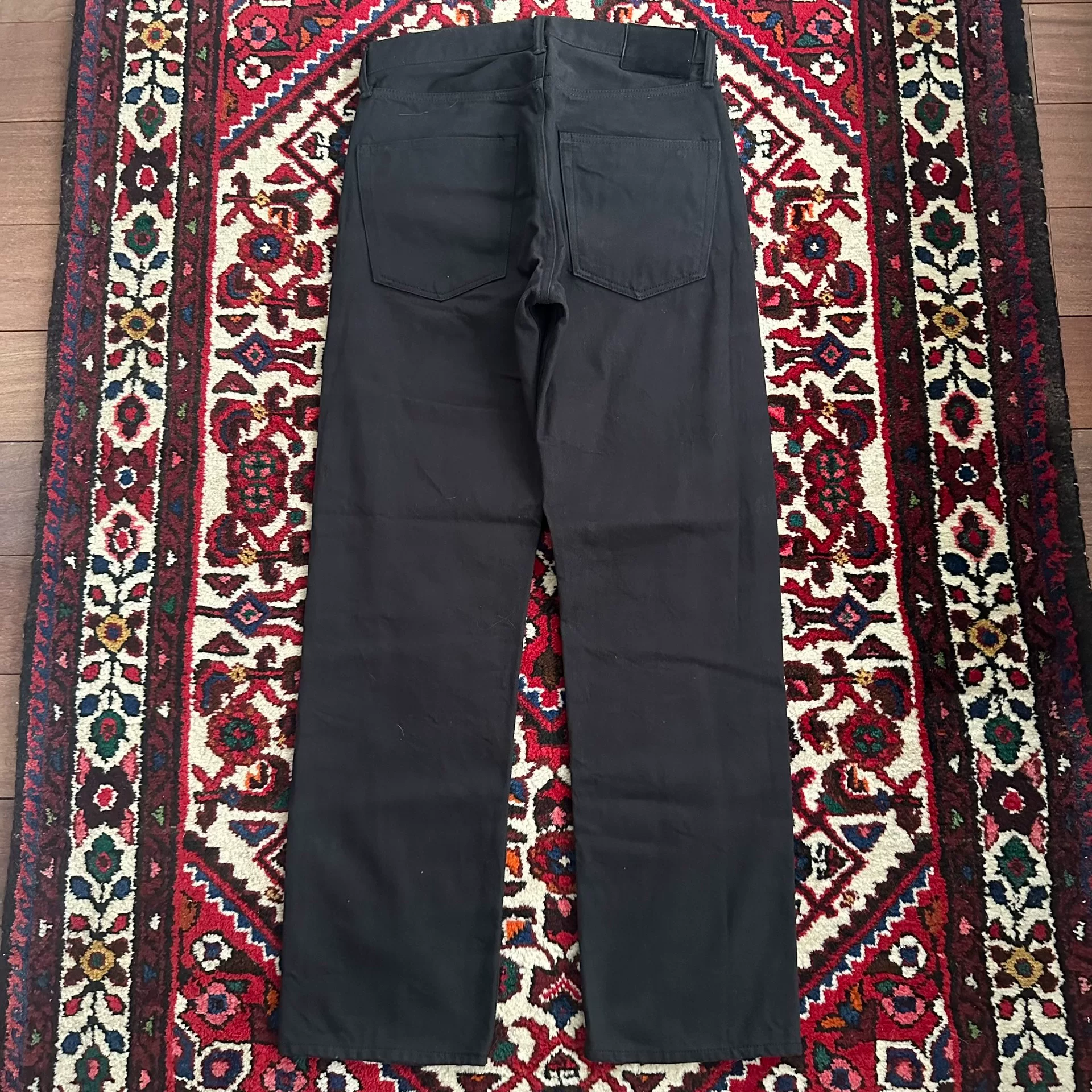 visvim 23ss 01 CMYK Black Jeans W32 L30 — front
