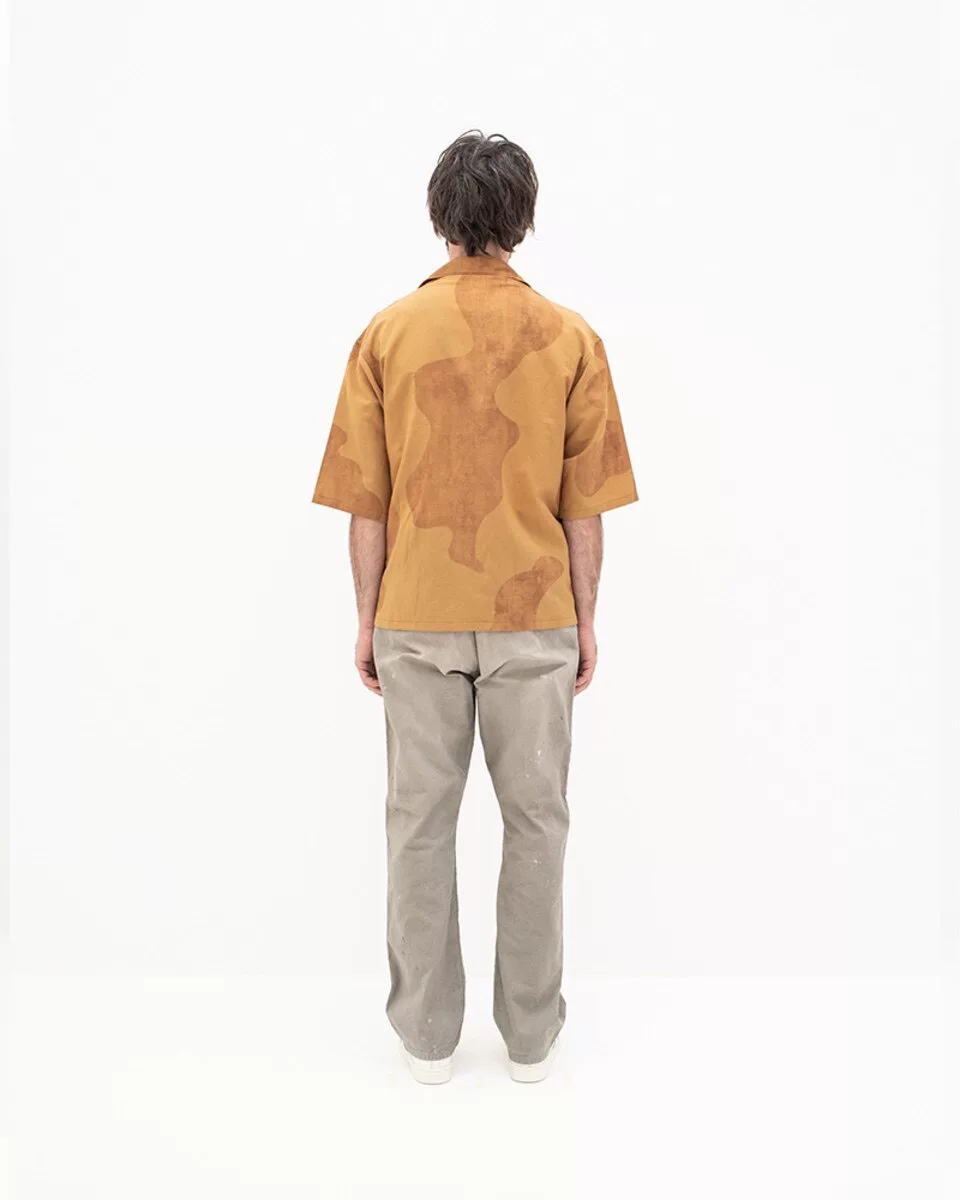 visvim Short-Sleeve Camouflage Shirt — front