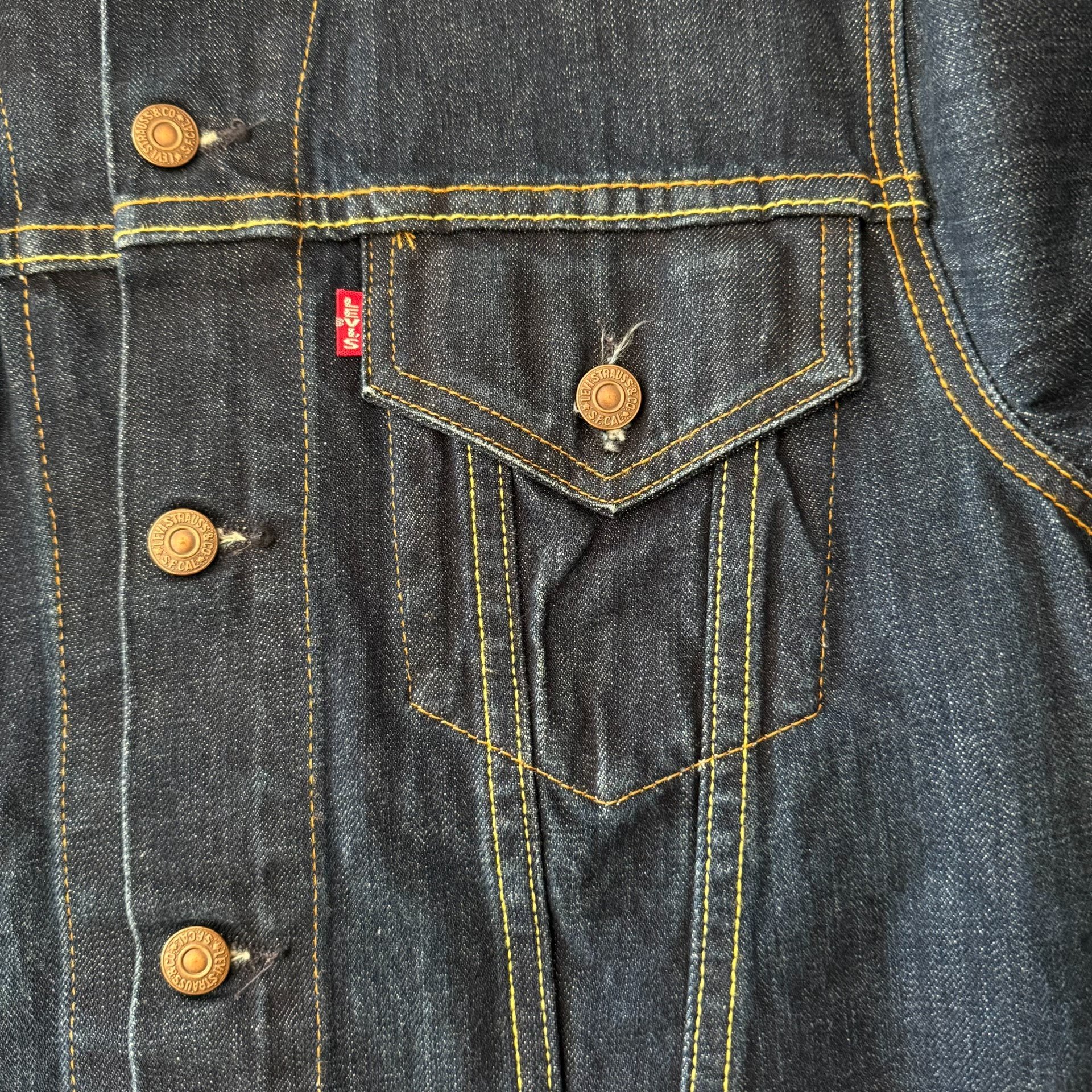 Levi's LVC70505 Denim Jacket — back