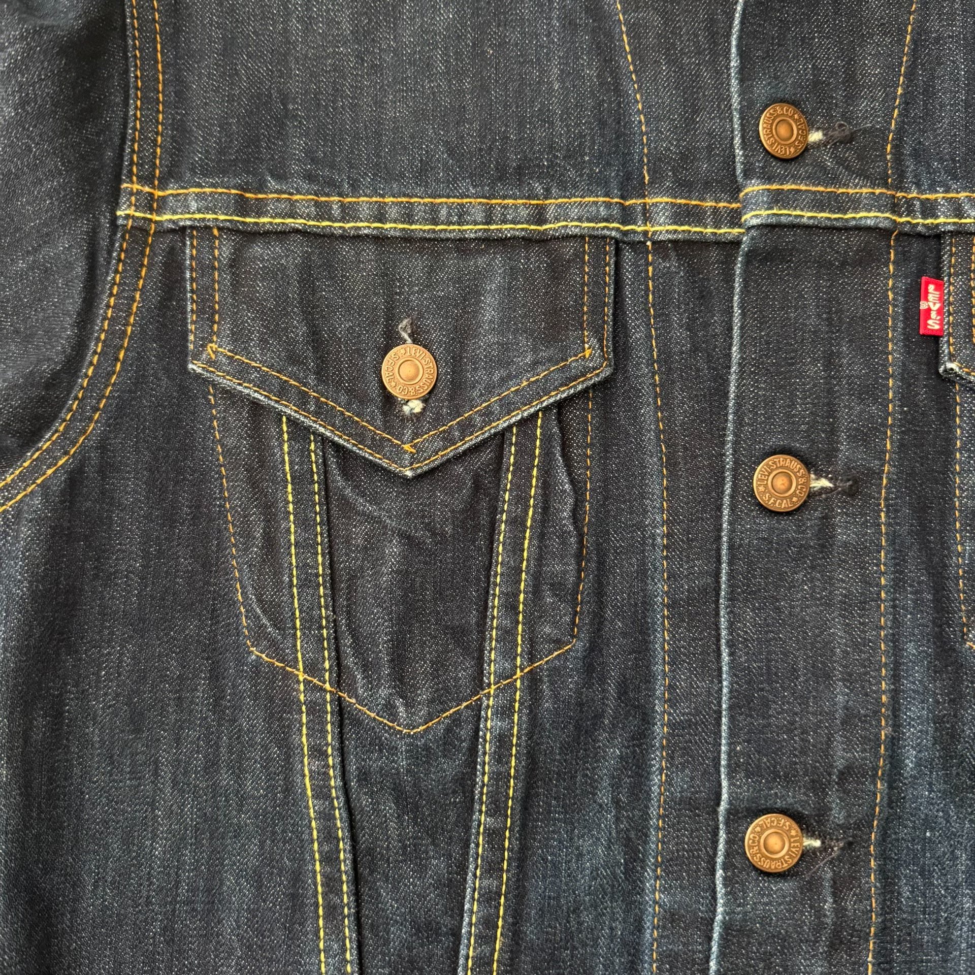 Levi's LVC70505 Denim Jacket — label