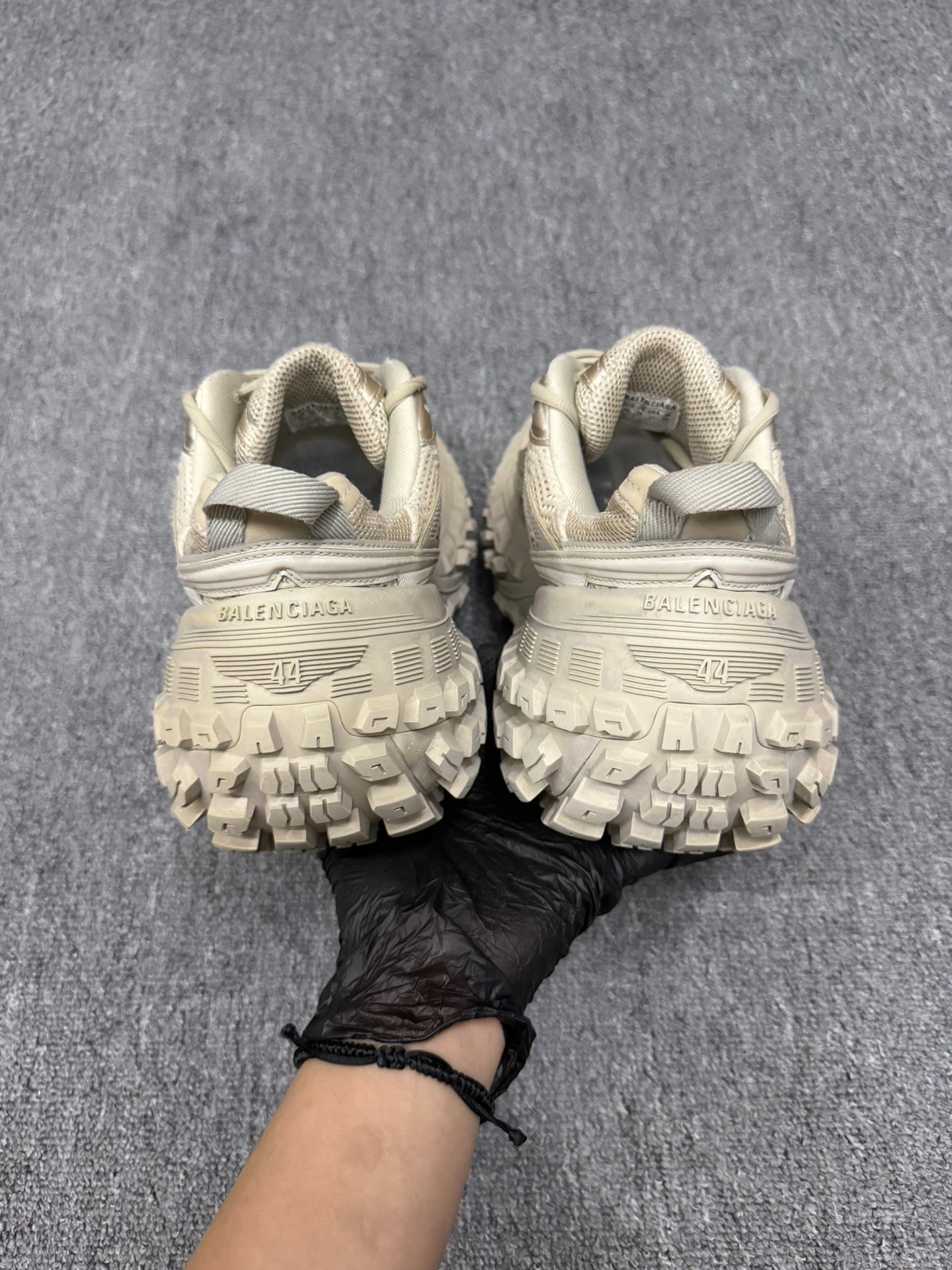 Balenciaga Triple S Beige Size 44 — back