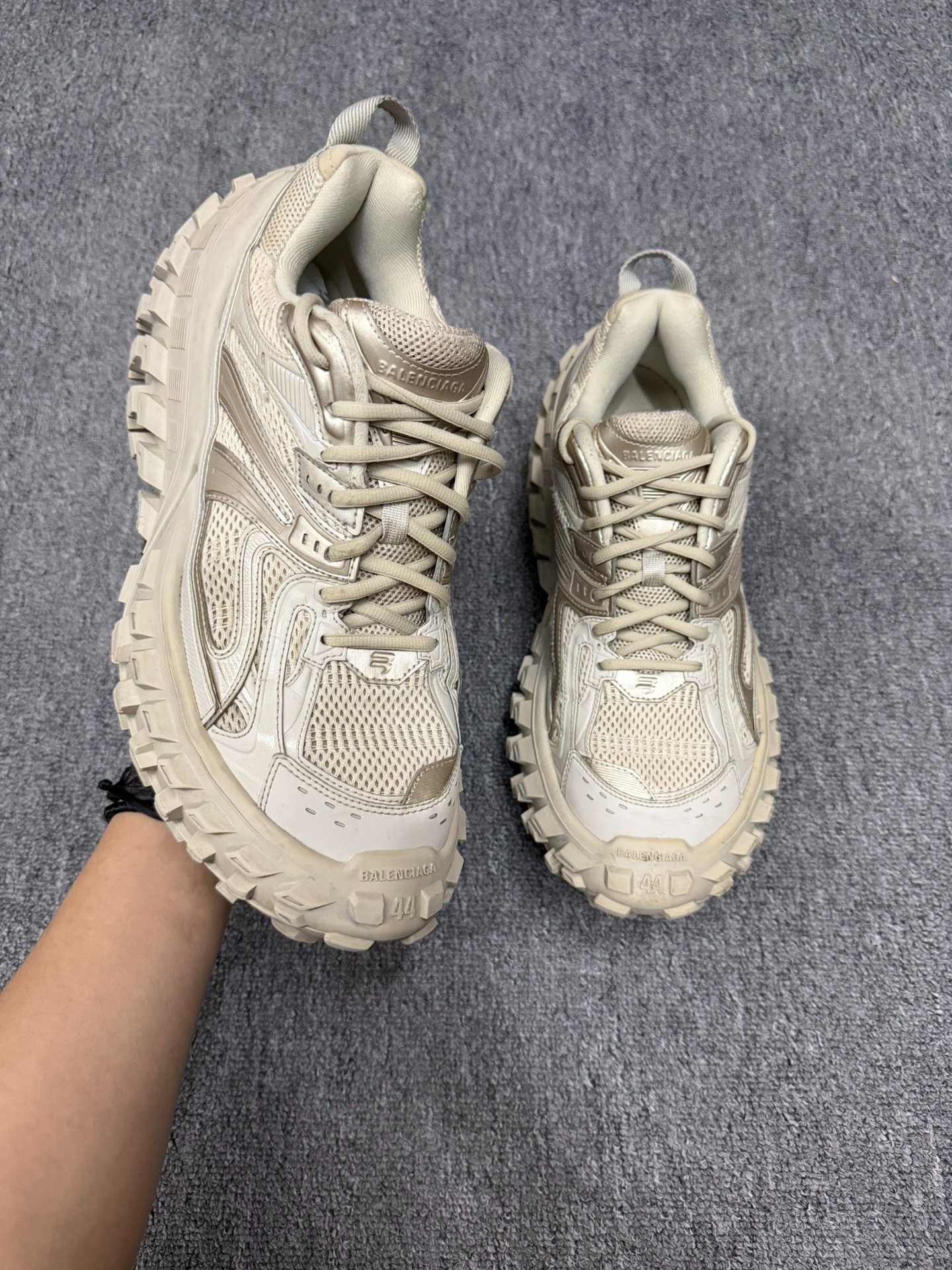 Balenciaga Triple S Beige Size 44 — detail