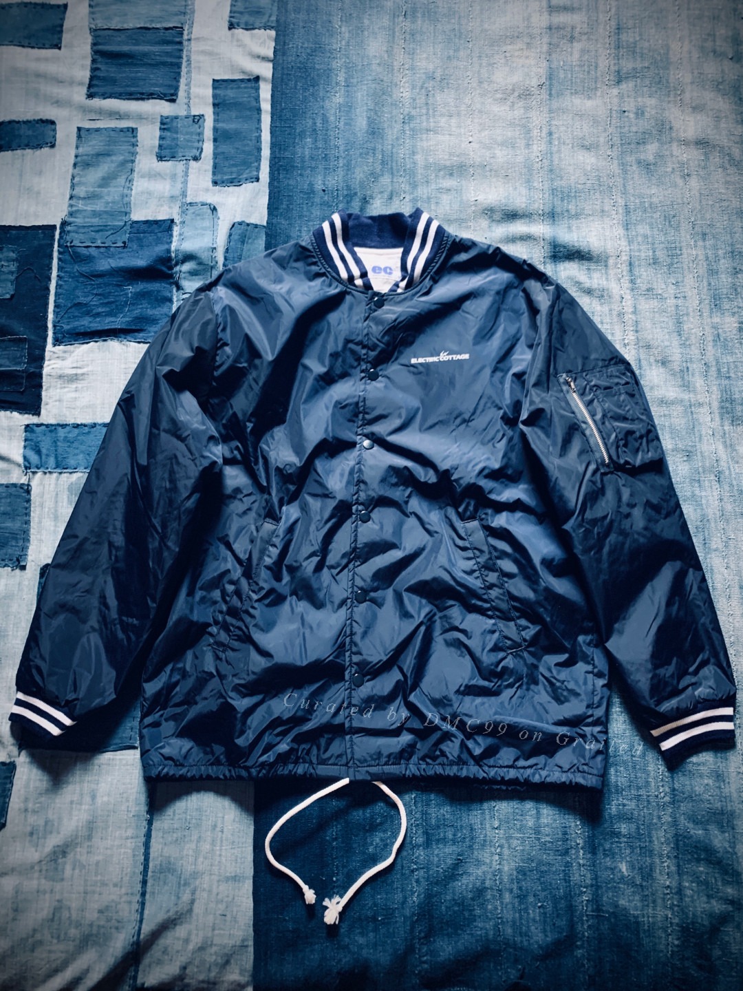 Electric Cottage Fragment 90s Coach Jacket