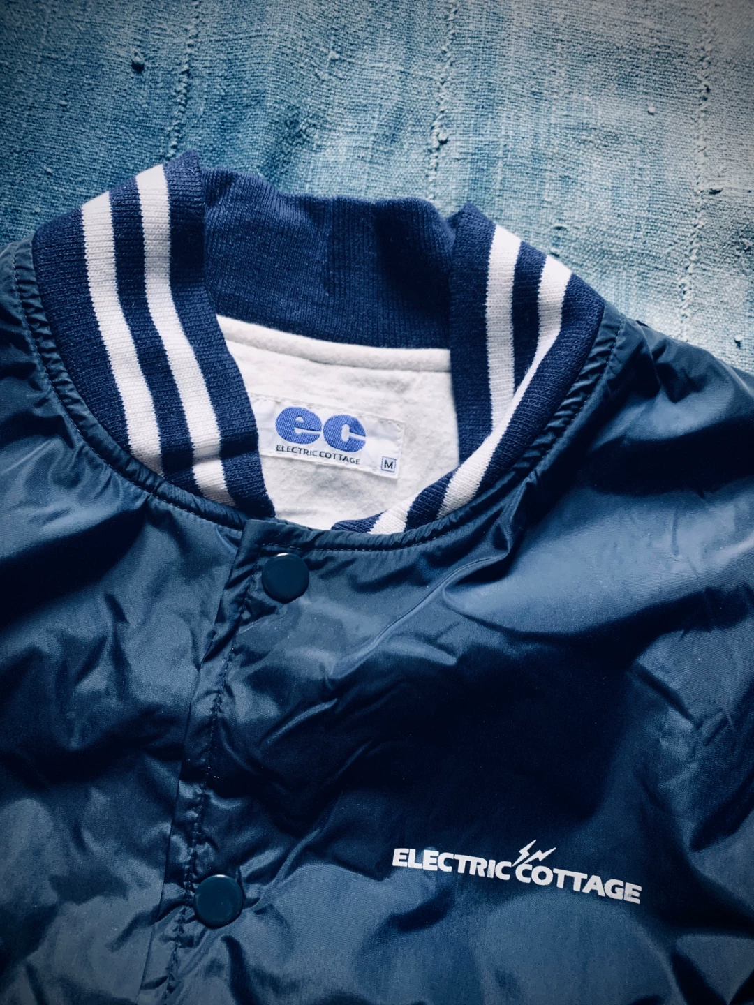 Electric Cottage Fragment 90s Coach Jacket — back