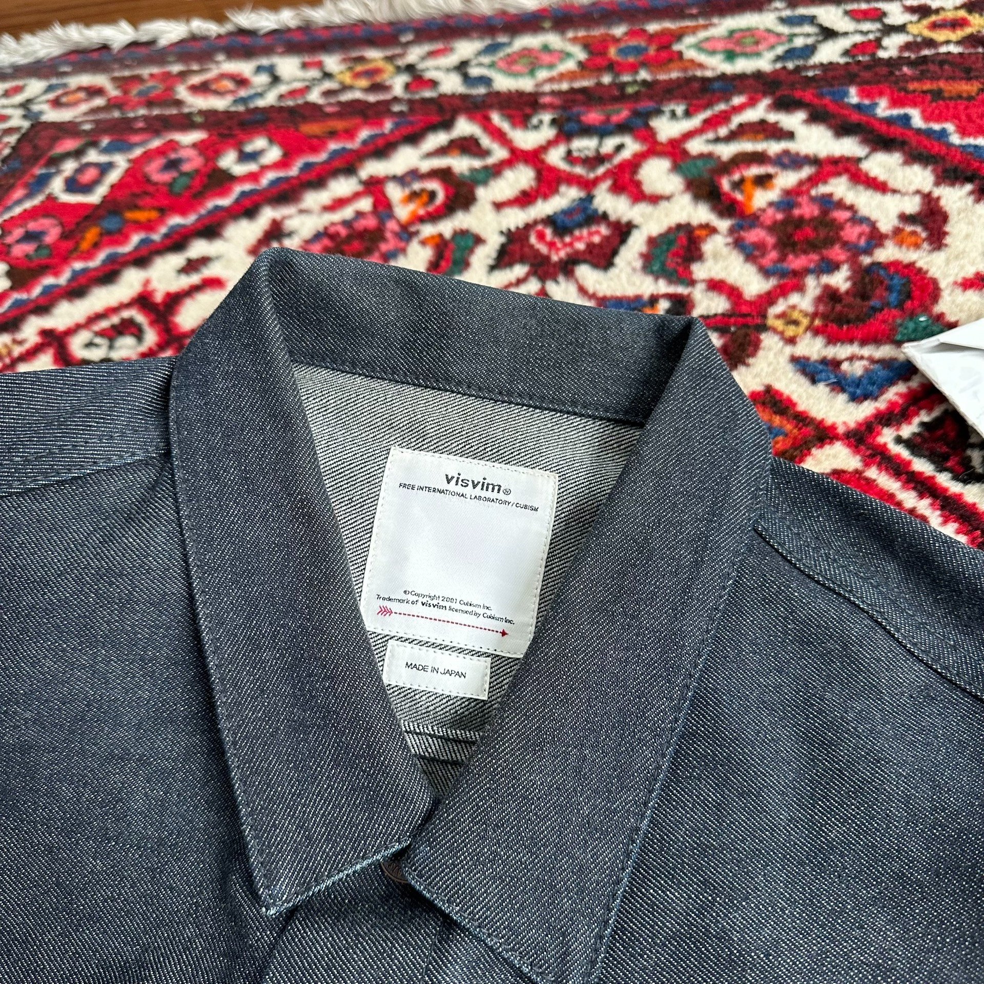 VISVIM 22AW 101XX JKT MAVERICK — label
