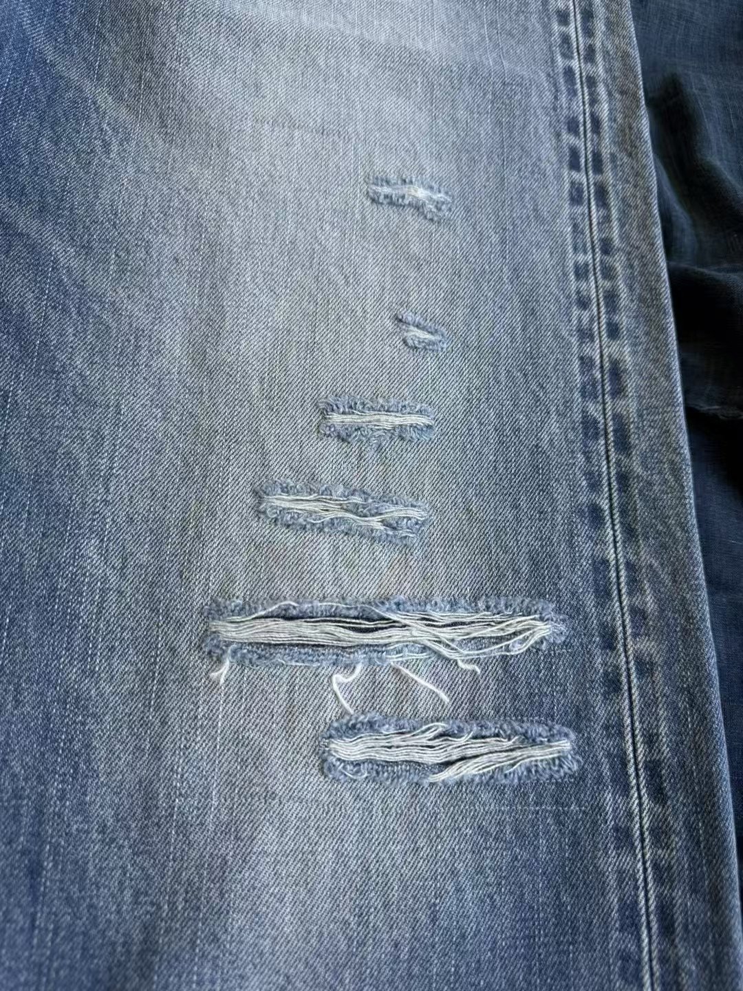 visvim 25ss Social Sculpture 01 Wide Jeans — label