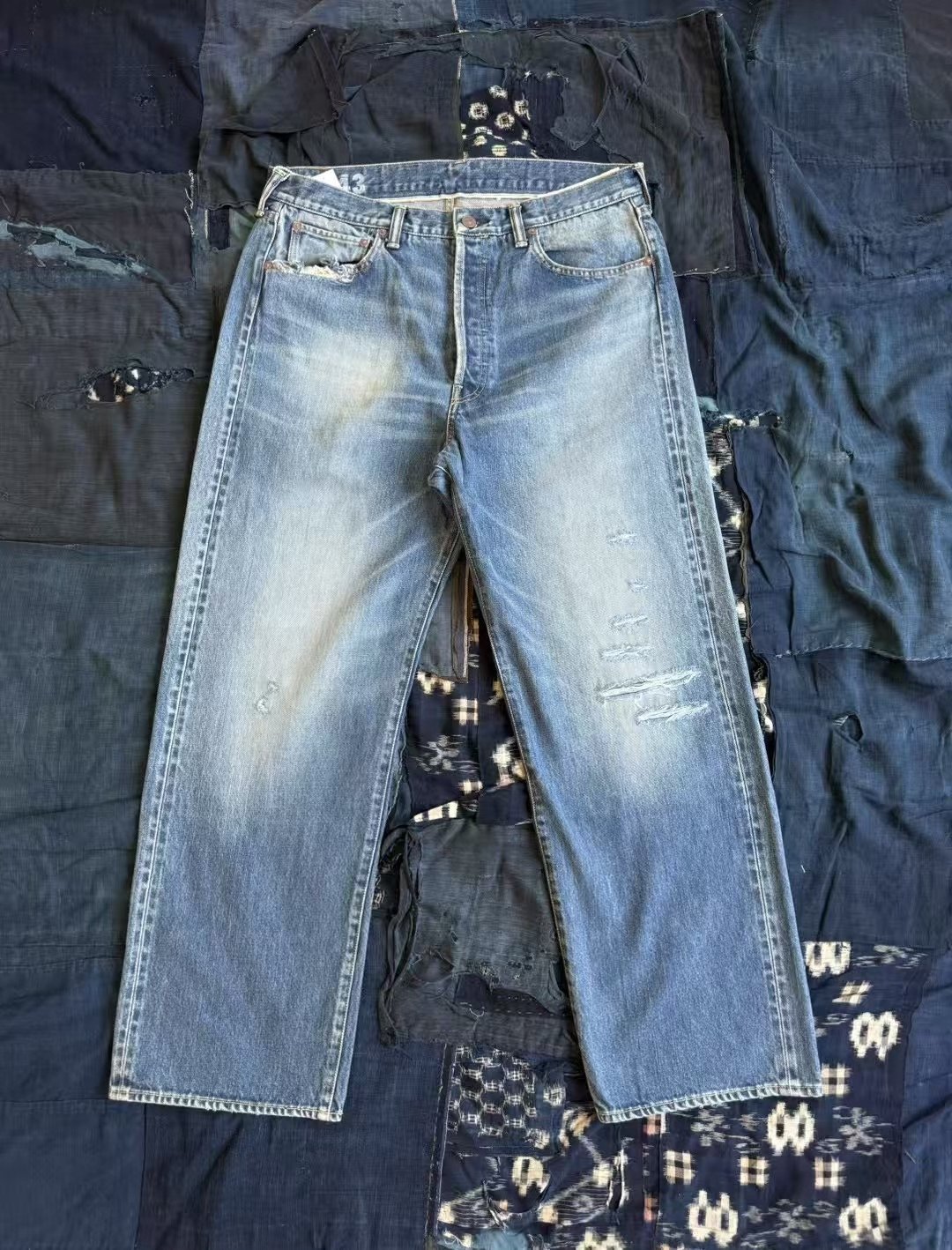 visvim 25ss Social Sculpture 01 Wide Jeans — front
