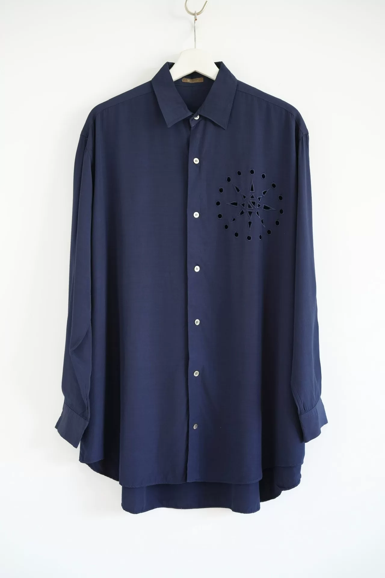 Yohji Yamamoto 92ss Fireworks Cutout Shirt