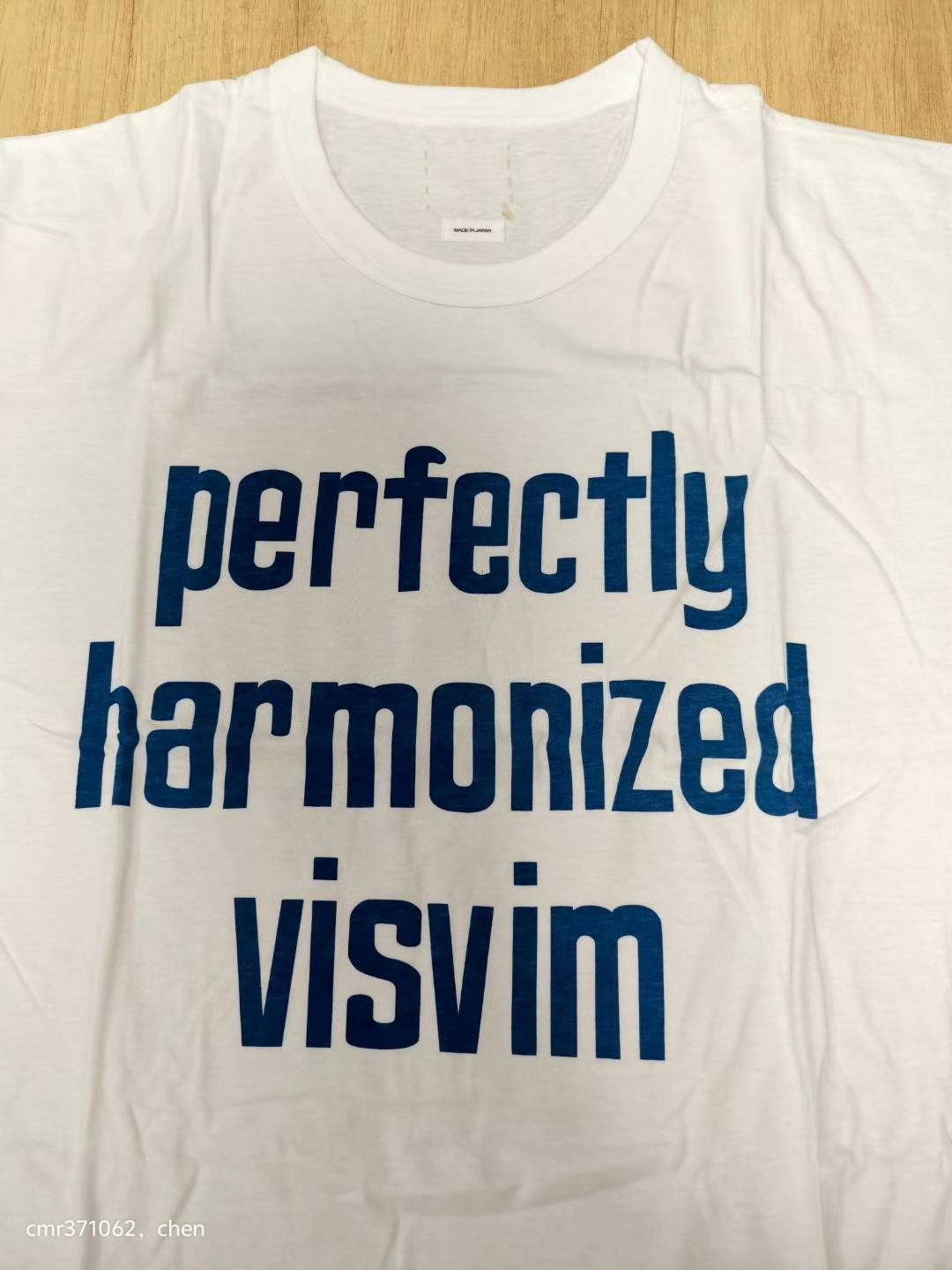 VISVIM 23AW JUMBO TEE S/S P.H.V. — front