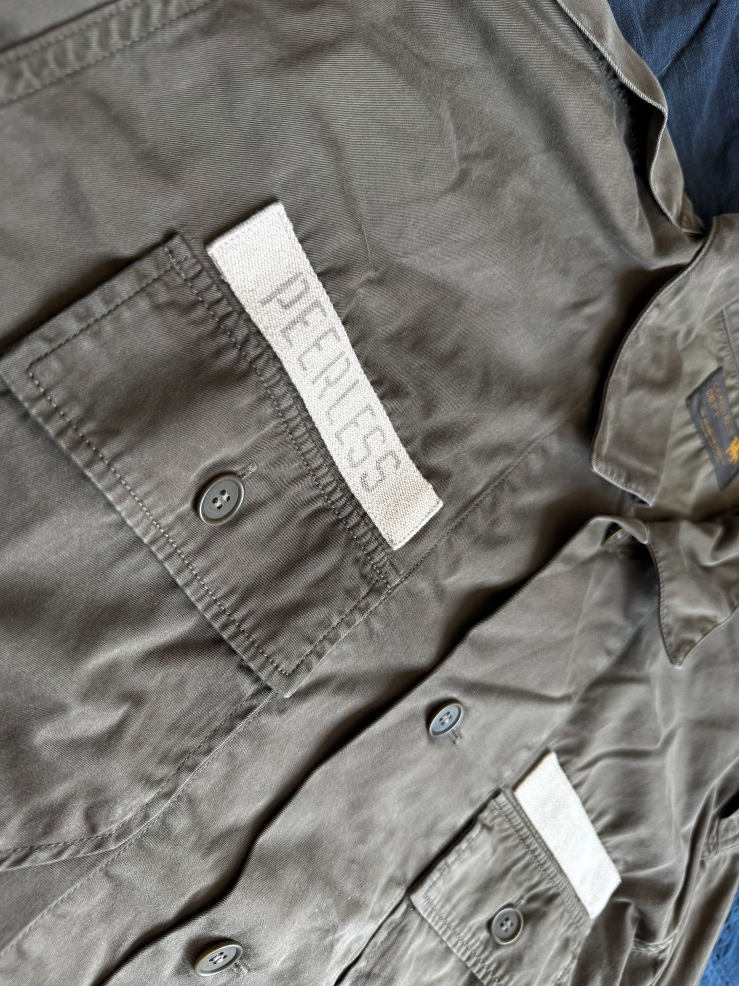 VISVIM 24SS Canaan Shirt — label