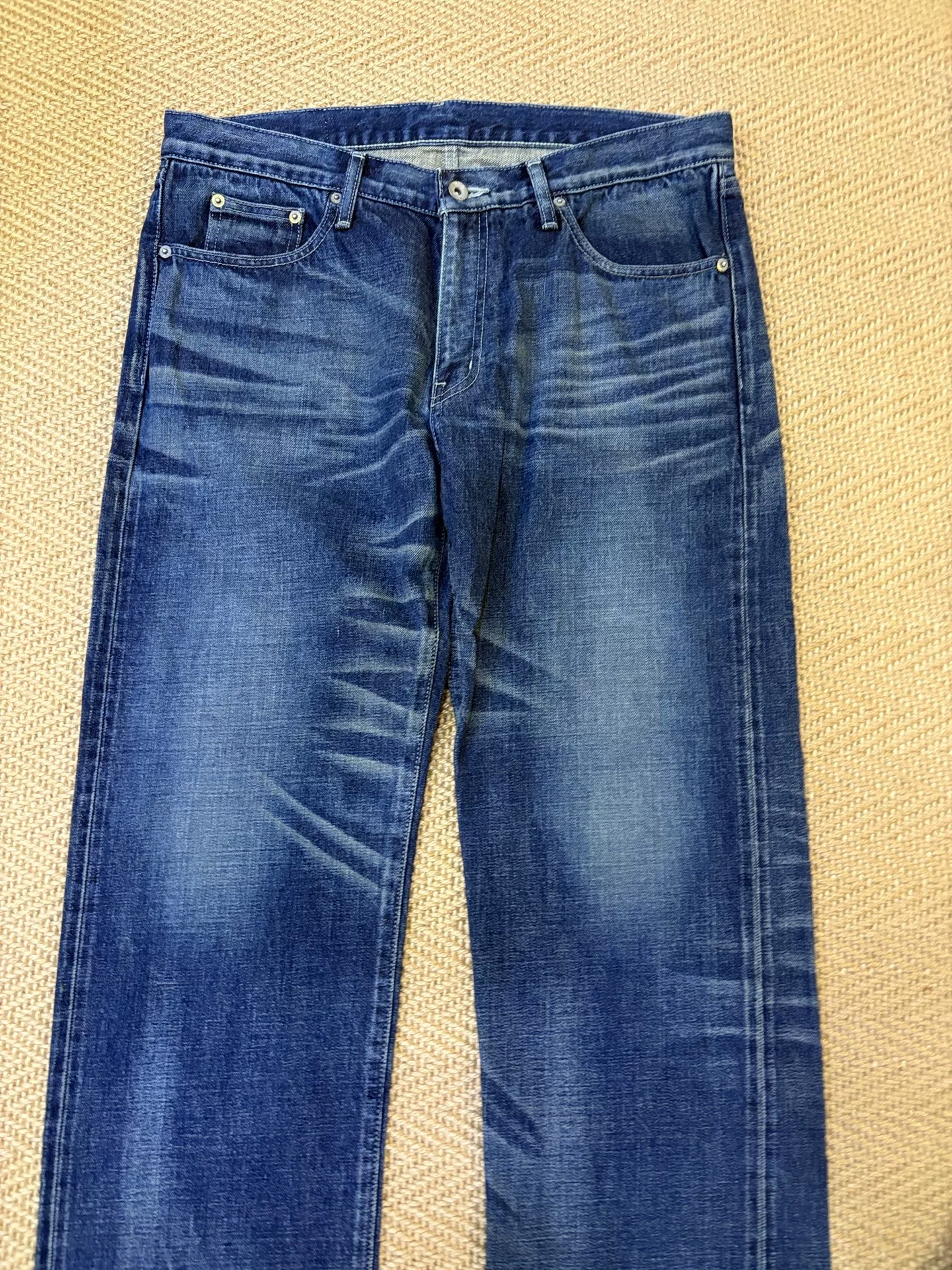 Neighborhood 08EX Distressed Jeans — detail