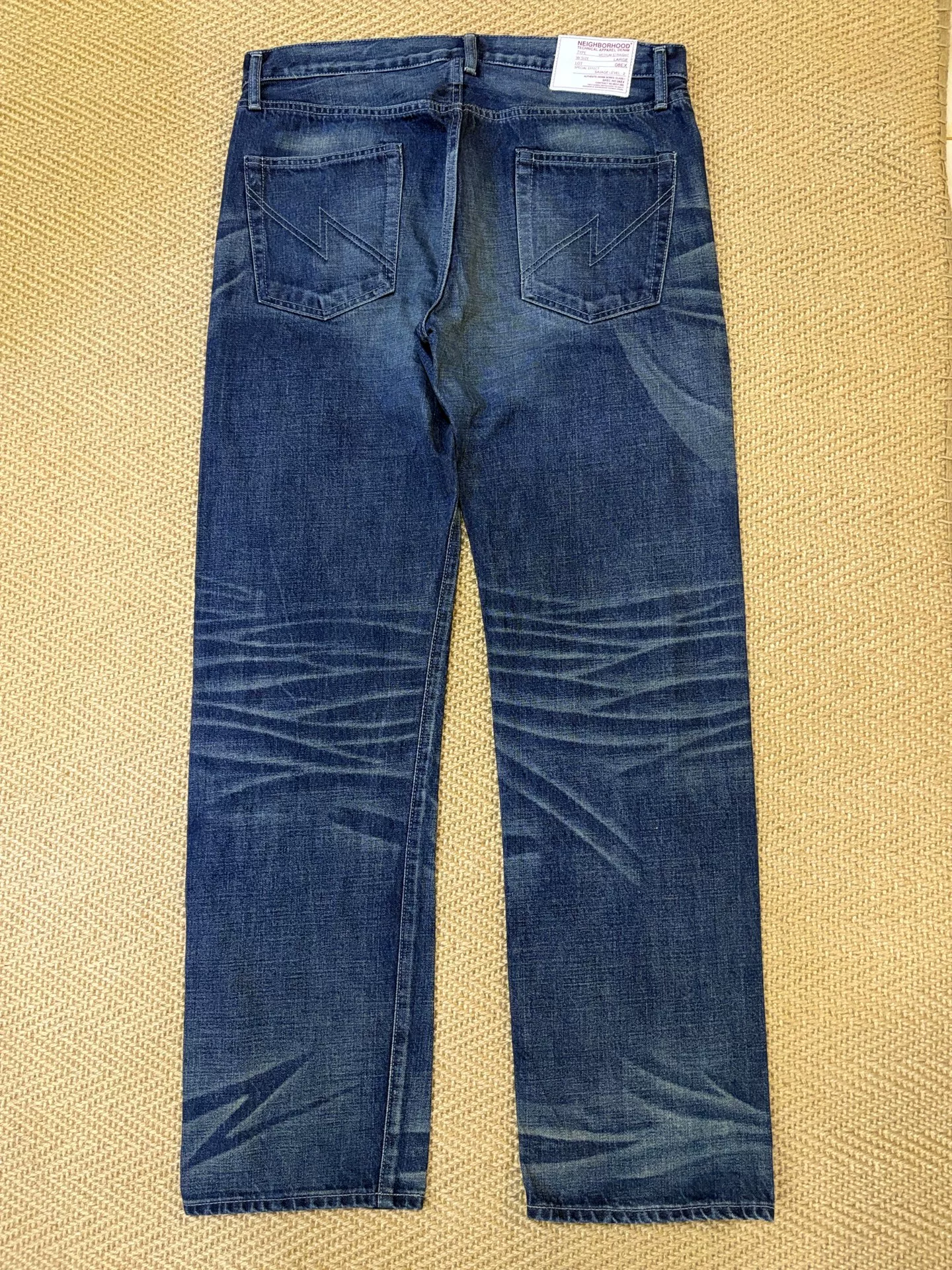 Neighborhood 08EX Distressed Jeans — front