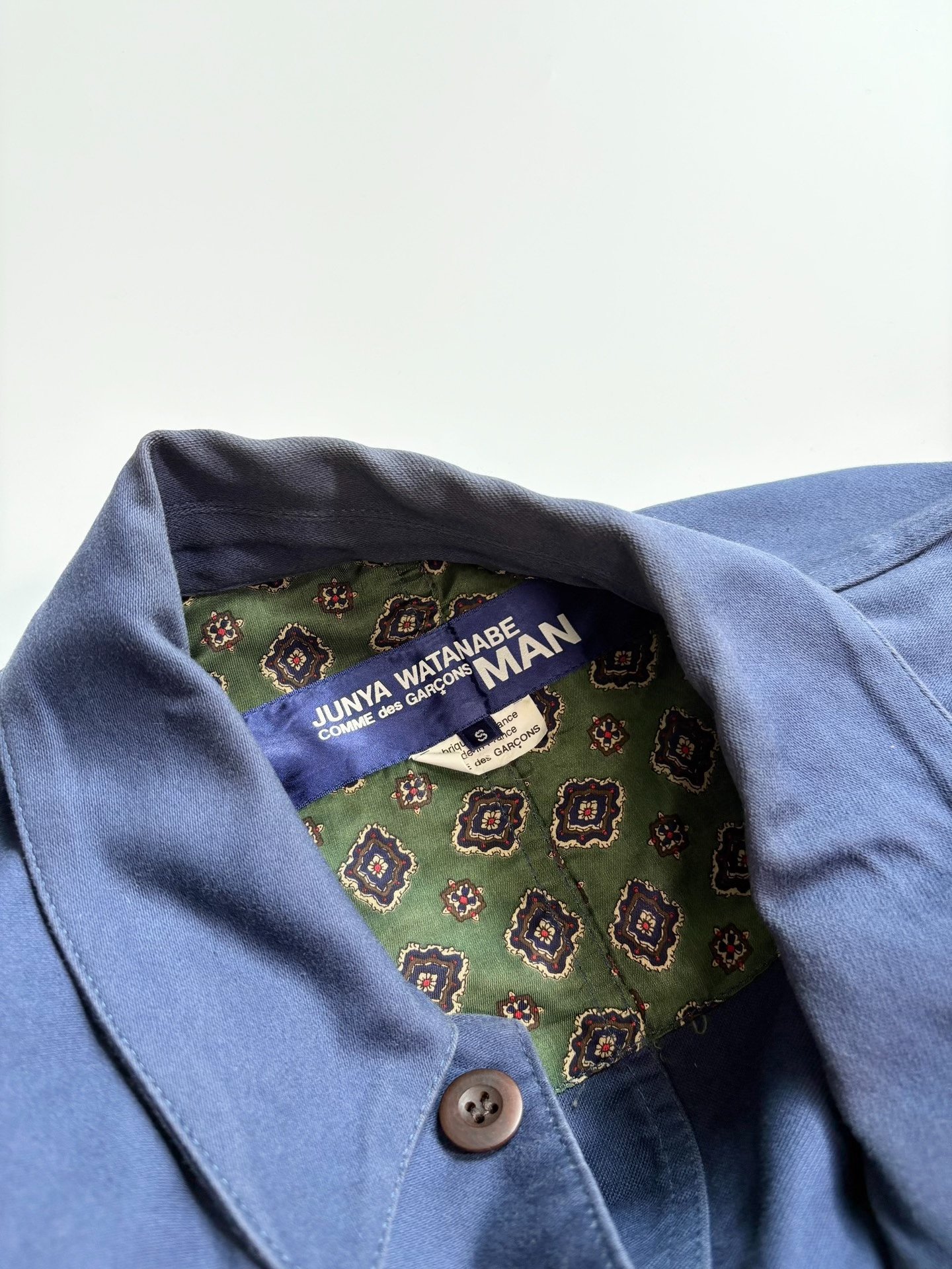 JUNYA WATANABE MAN Blue Workwear Jacket — detail