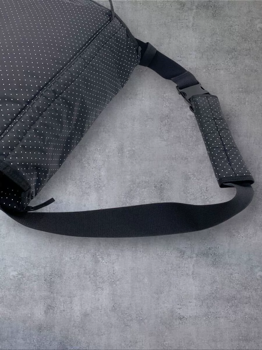 Head Porter Black Polka Dot Crossbody Bag — label