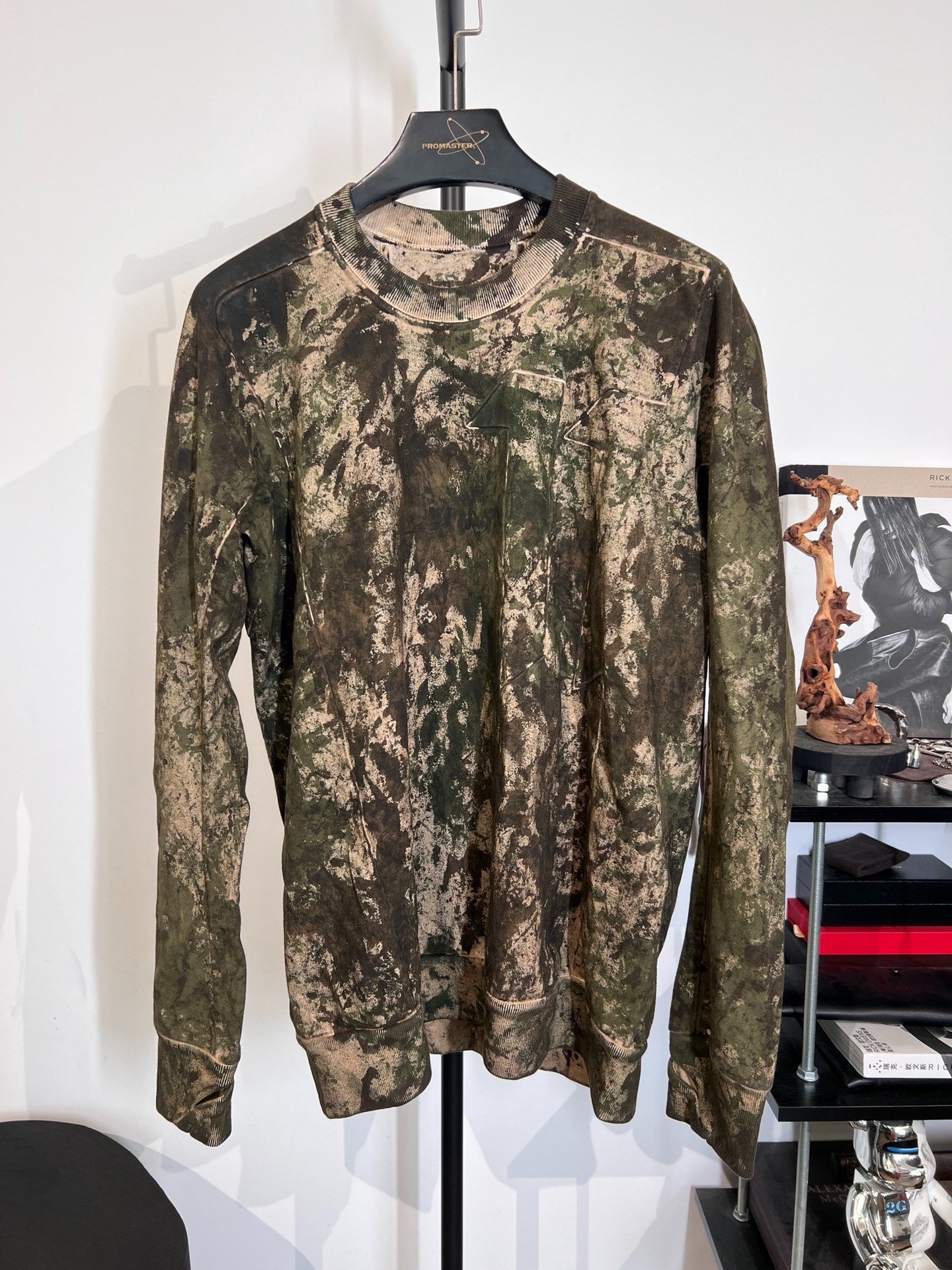 Boris Bidjan Saberi CR1 Camouflage Crewneck