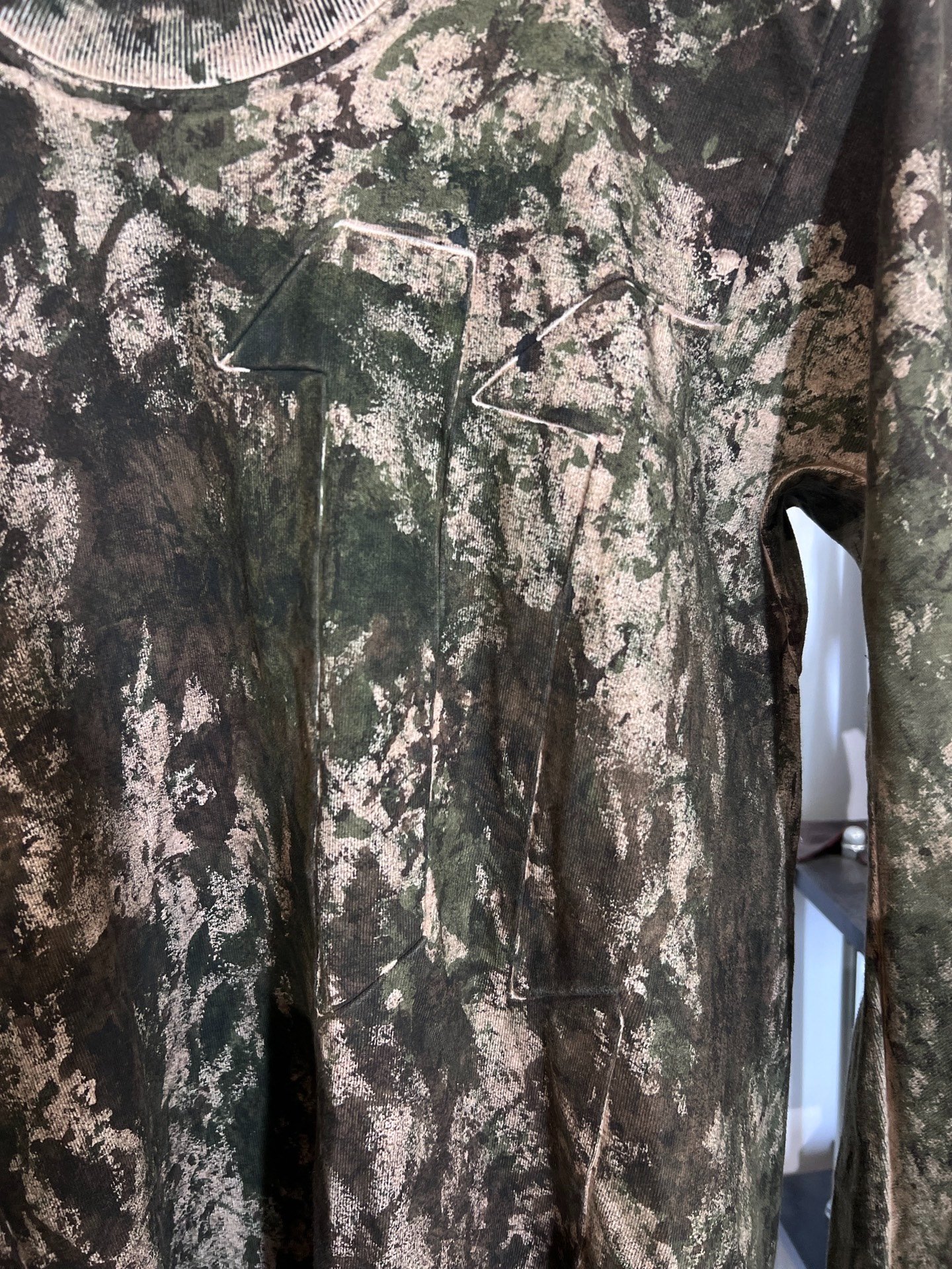 Boris Bidjan Saberi CR1 Camouflage Crewneck — back