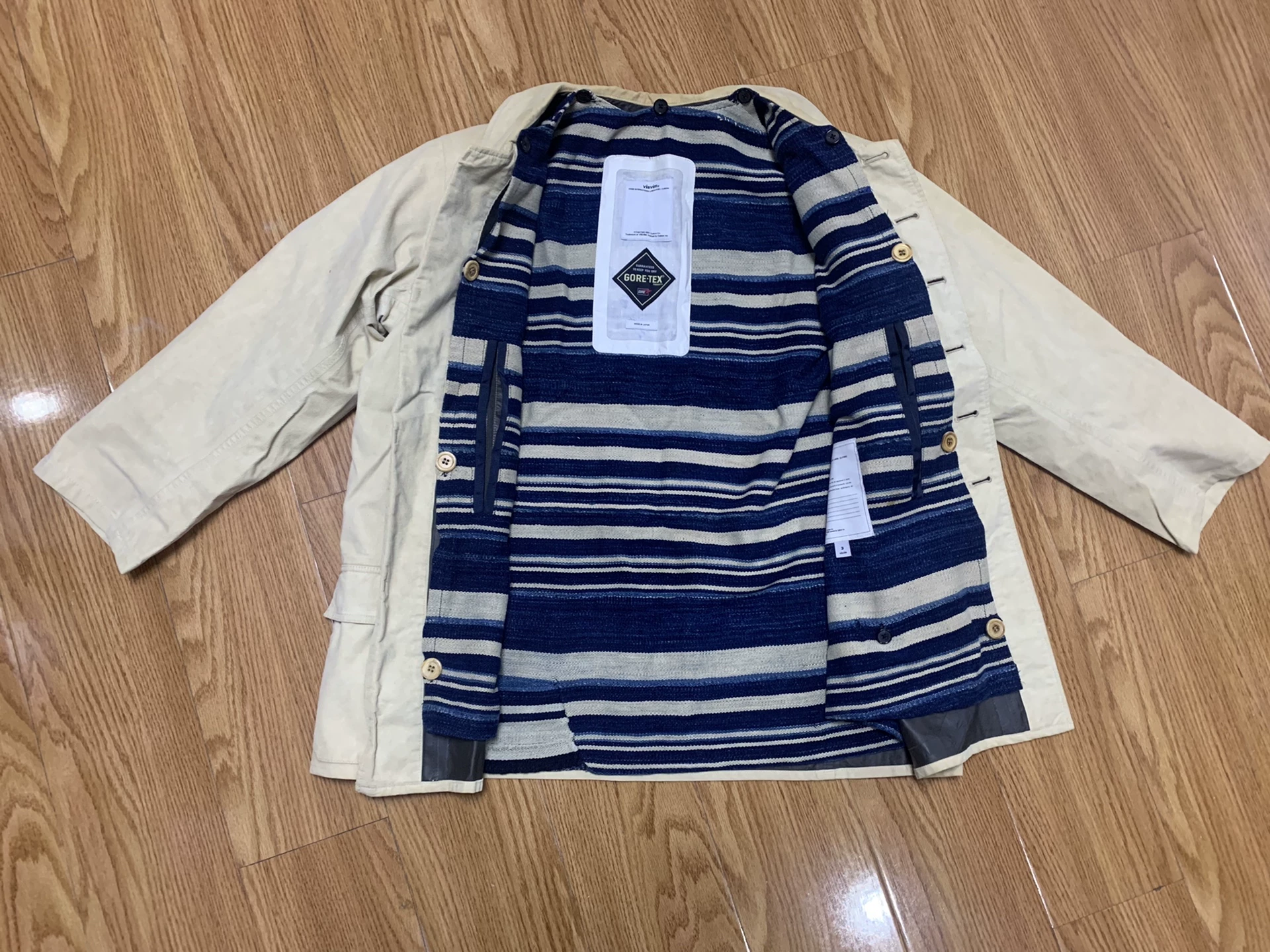 visvim Bucky Coverall Gore-Tex Jacket — back