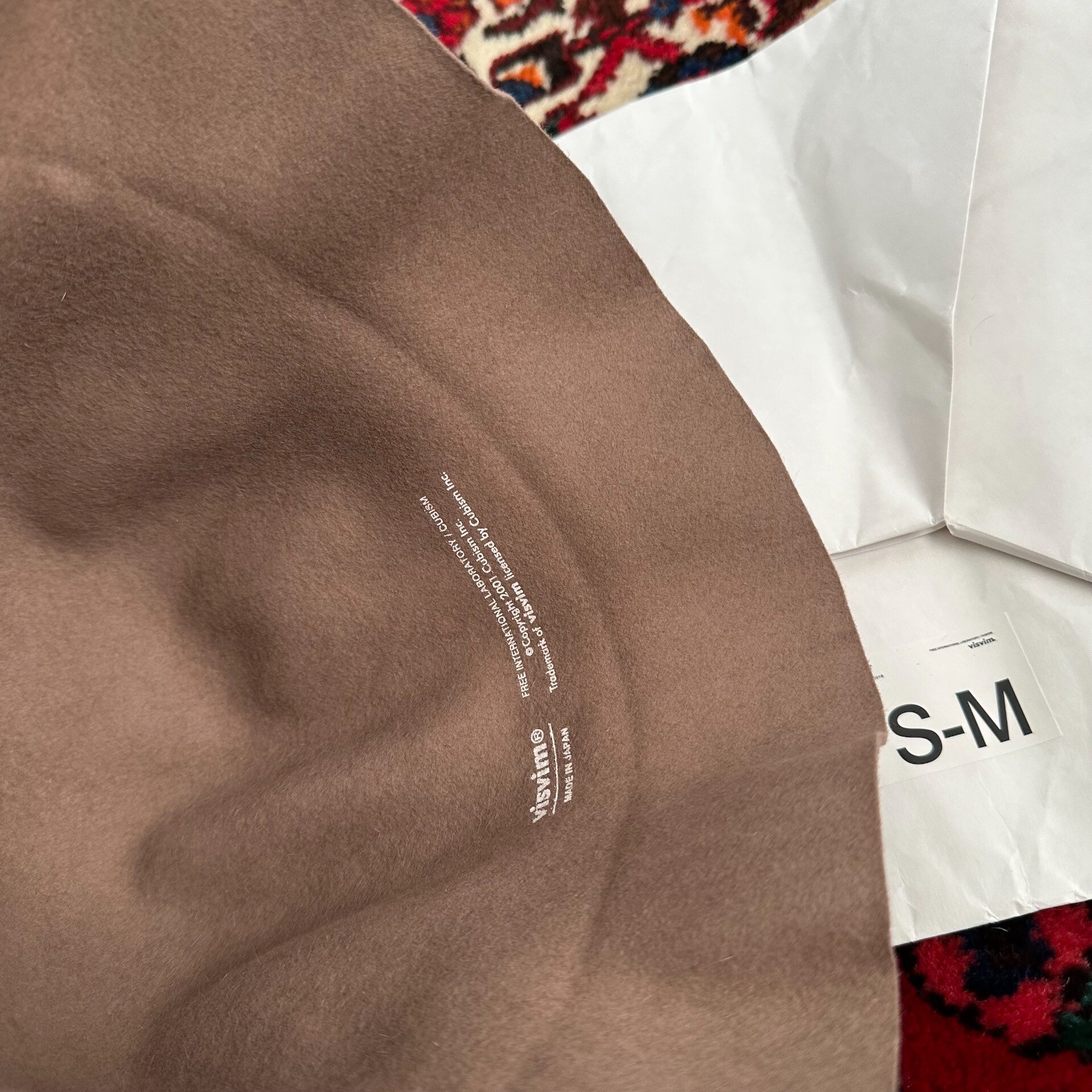 VISVIM 25AW LAUREATE Bucket Hat — detail