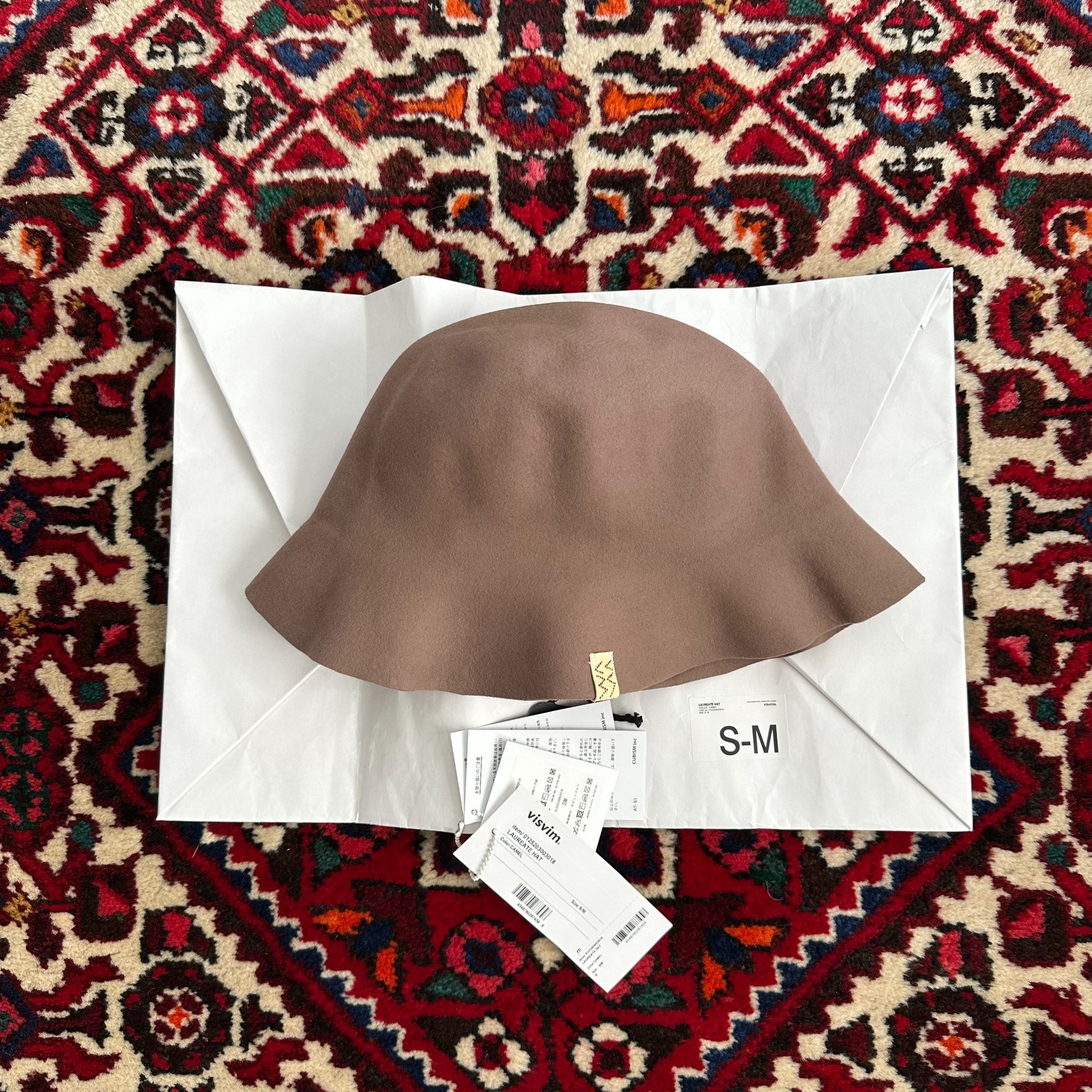VISVIM 25AW LAUREATE Bucket Hat
