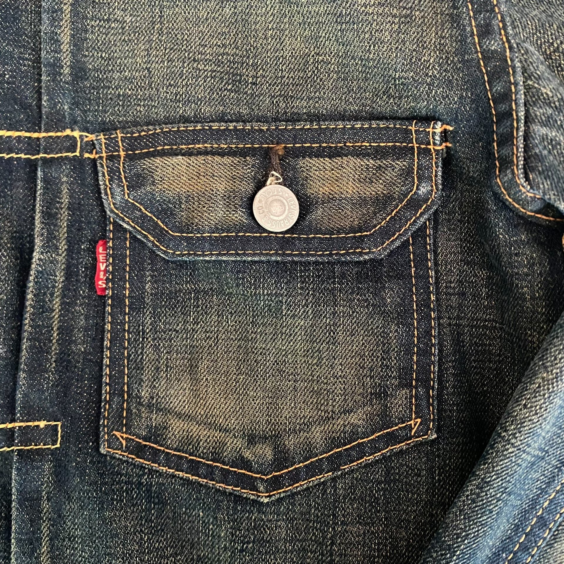 Levi's LVC 507XX J22 Japan Denim Jacket — back