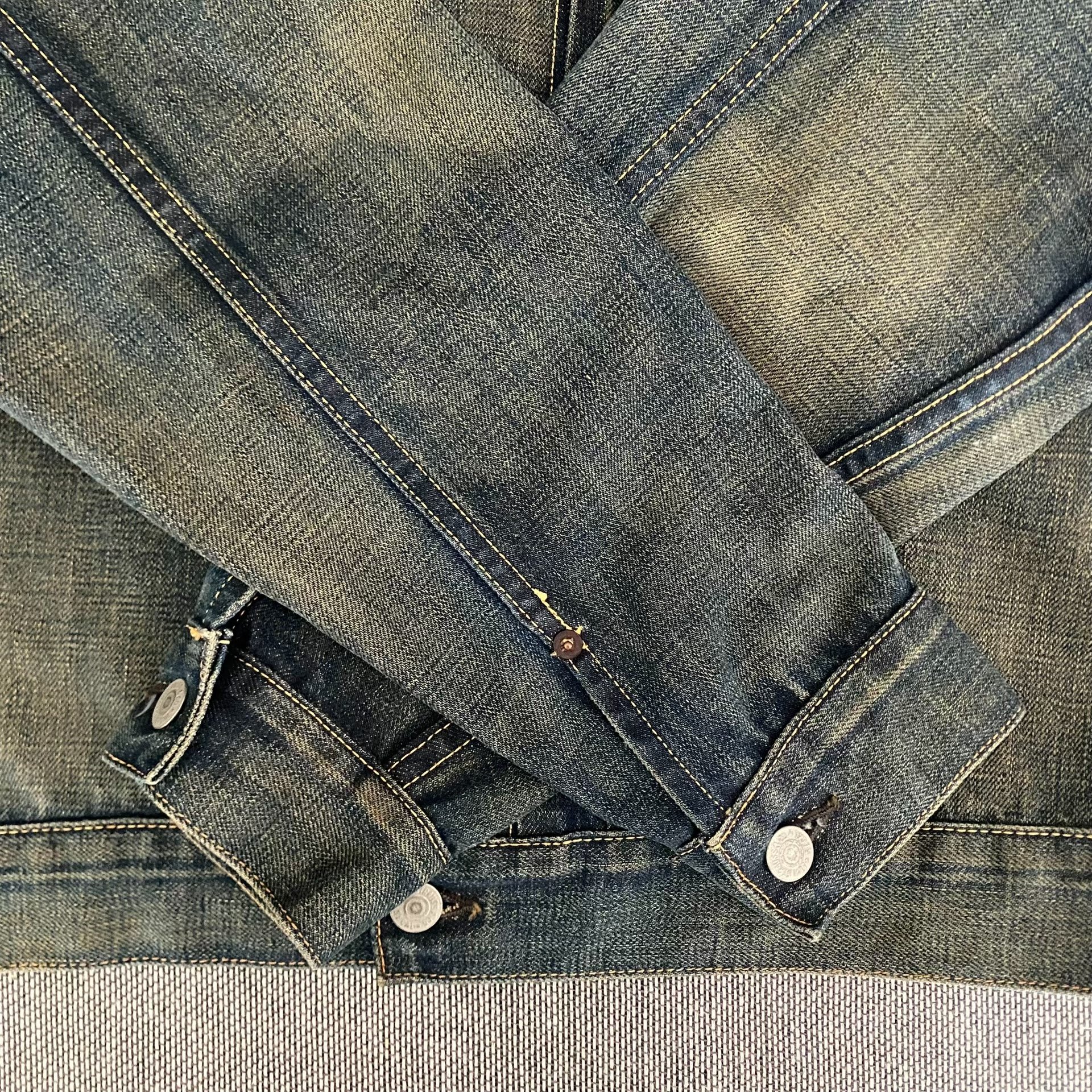 Levi's LVC 507XX J22 Japan Denim Jacket — label