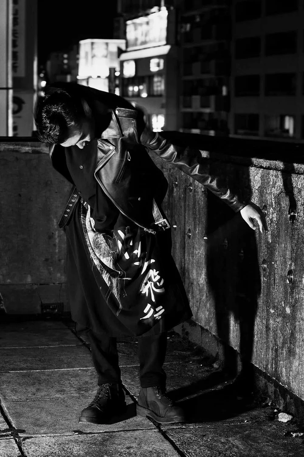 Yohji Yamamoto 15AW Leather Rider Jacket