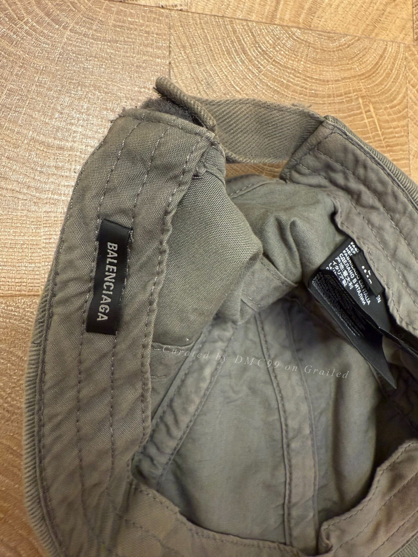 Balenciaga Hat Size L 59cm — back