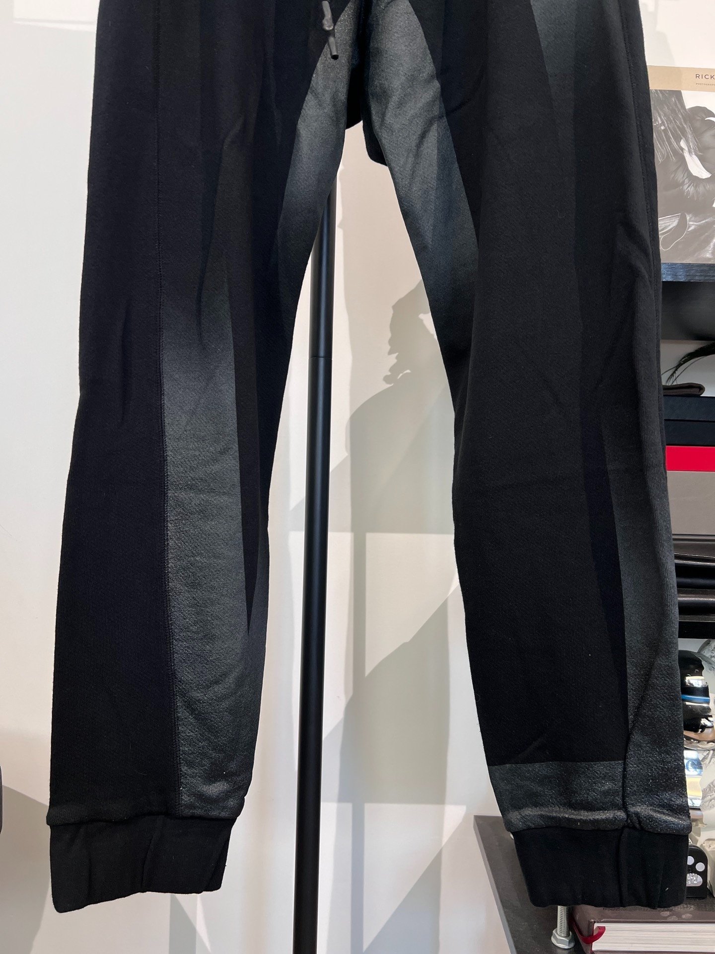 Boris Bidjan Saberi 11by BBS Black Sweatpants — back