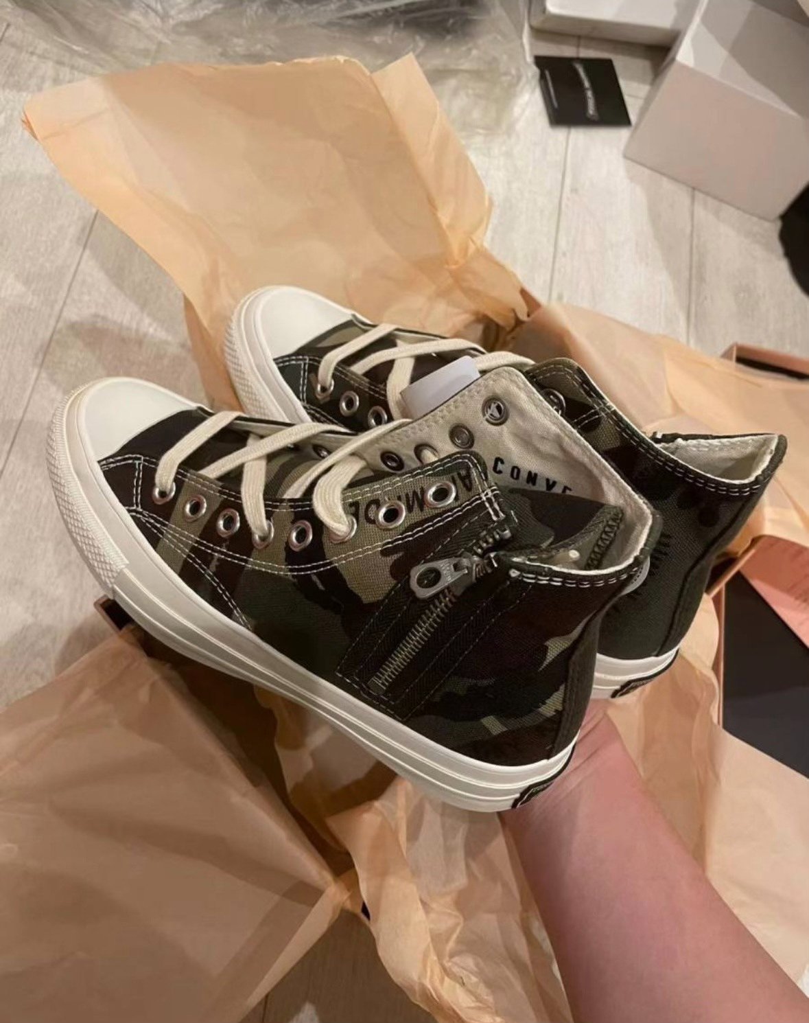 Converse Addict Nigo Camouflage US5