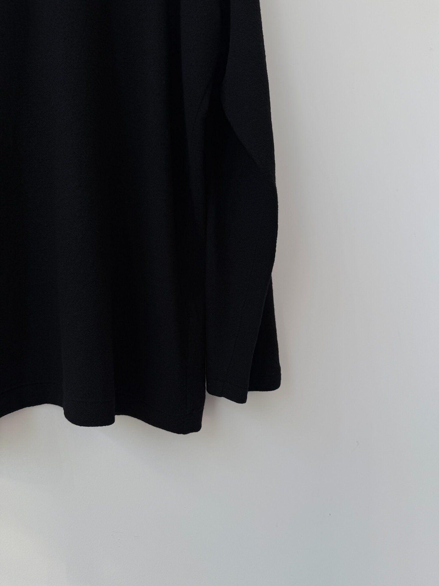Yohji Yamamoto Pour Homme 24AW Wool Turtleneck — label
