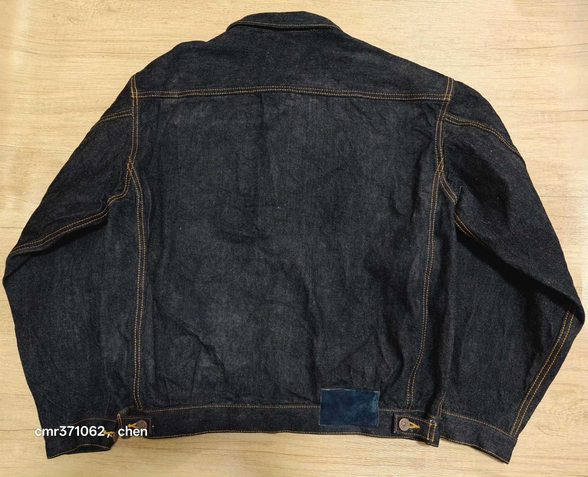 VISVIM 23SS 101XX Denim Jacket — back
