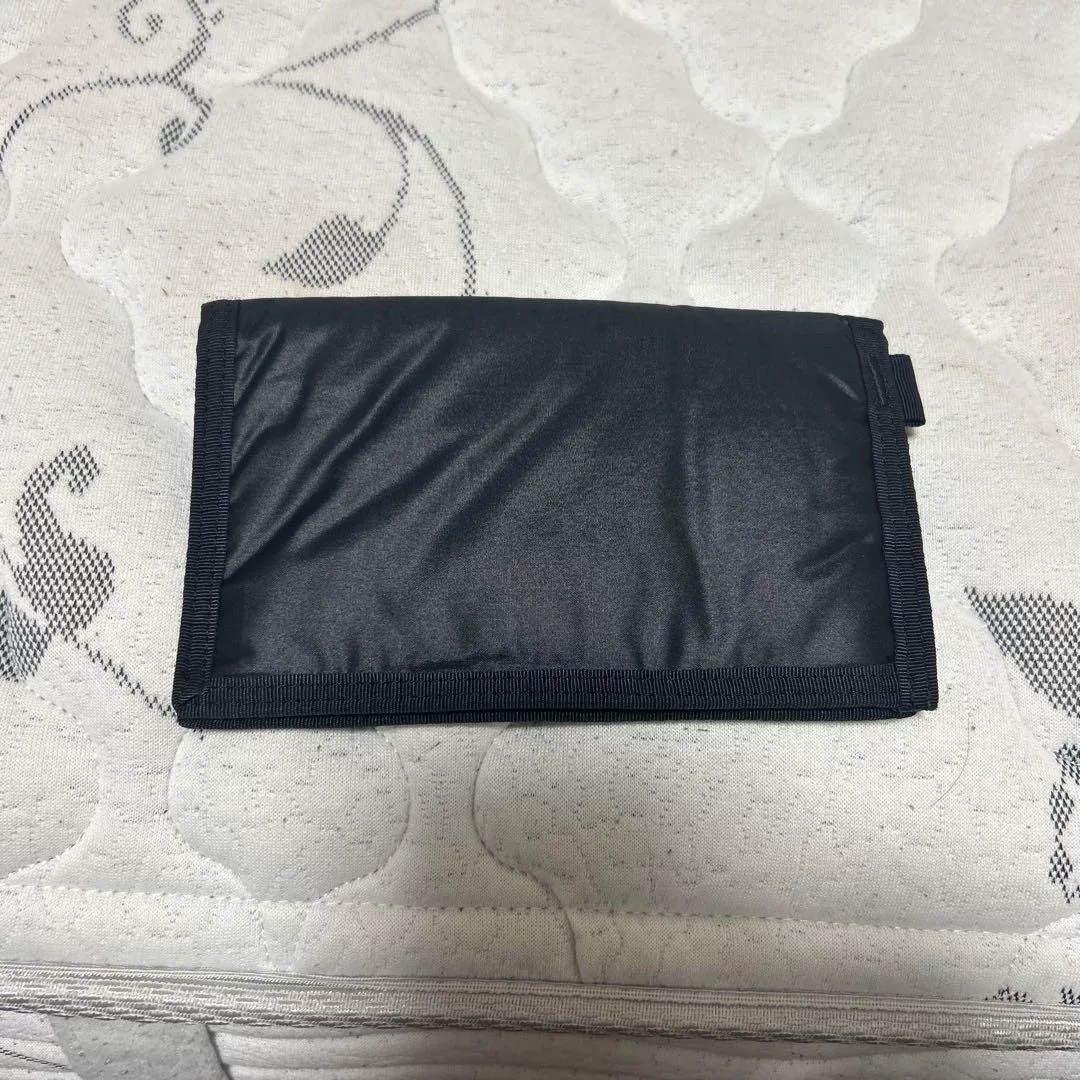 Porter Tokyo Black Long Zipper Wallet — front