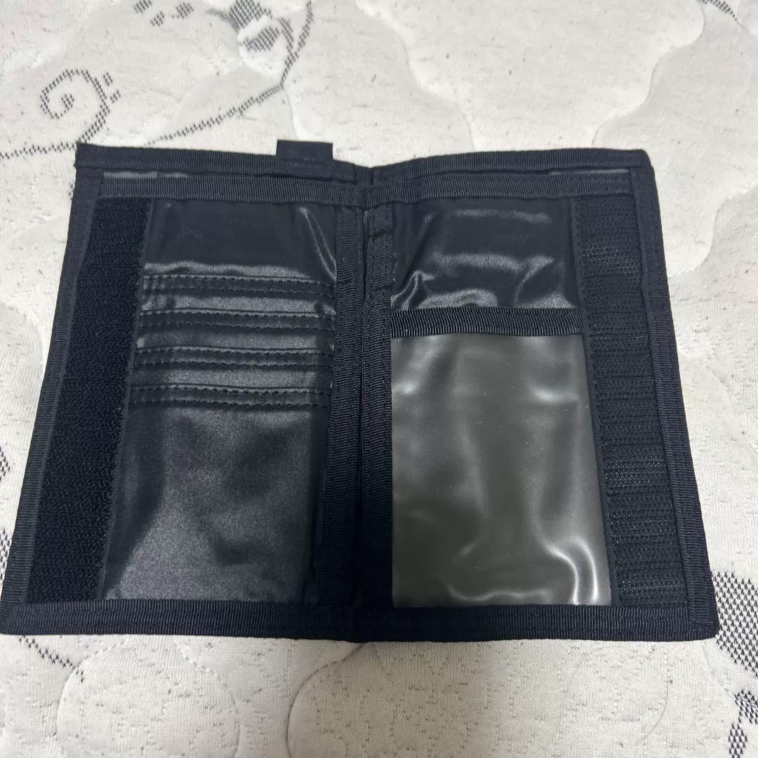 Porter Tokyo Black Long Zipper Wallet — detail