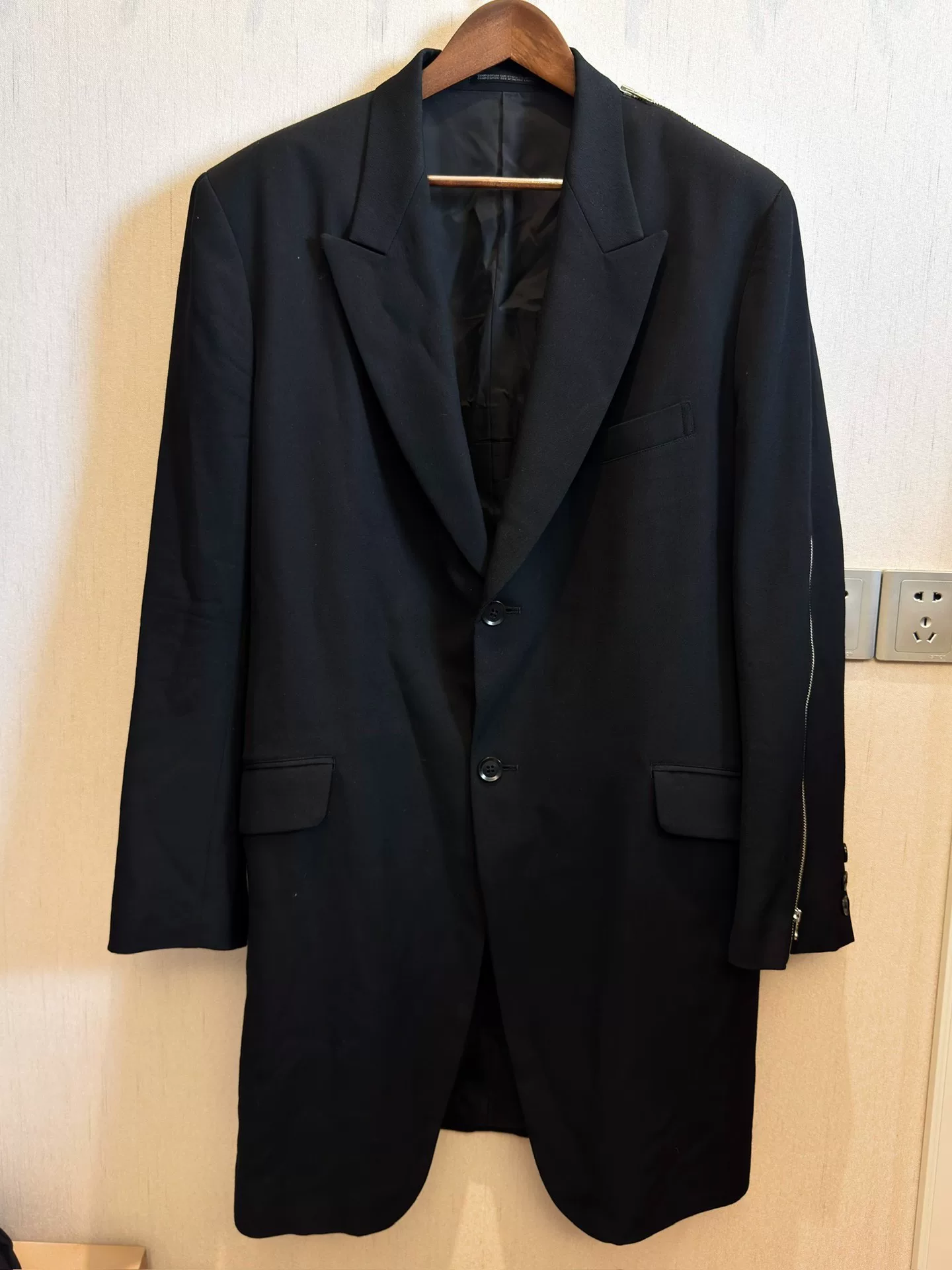 Yohji Yamamoto 04aw Zip Long Blazer