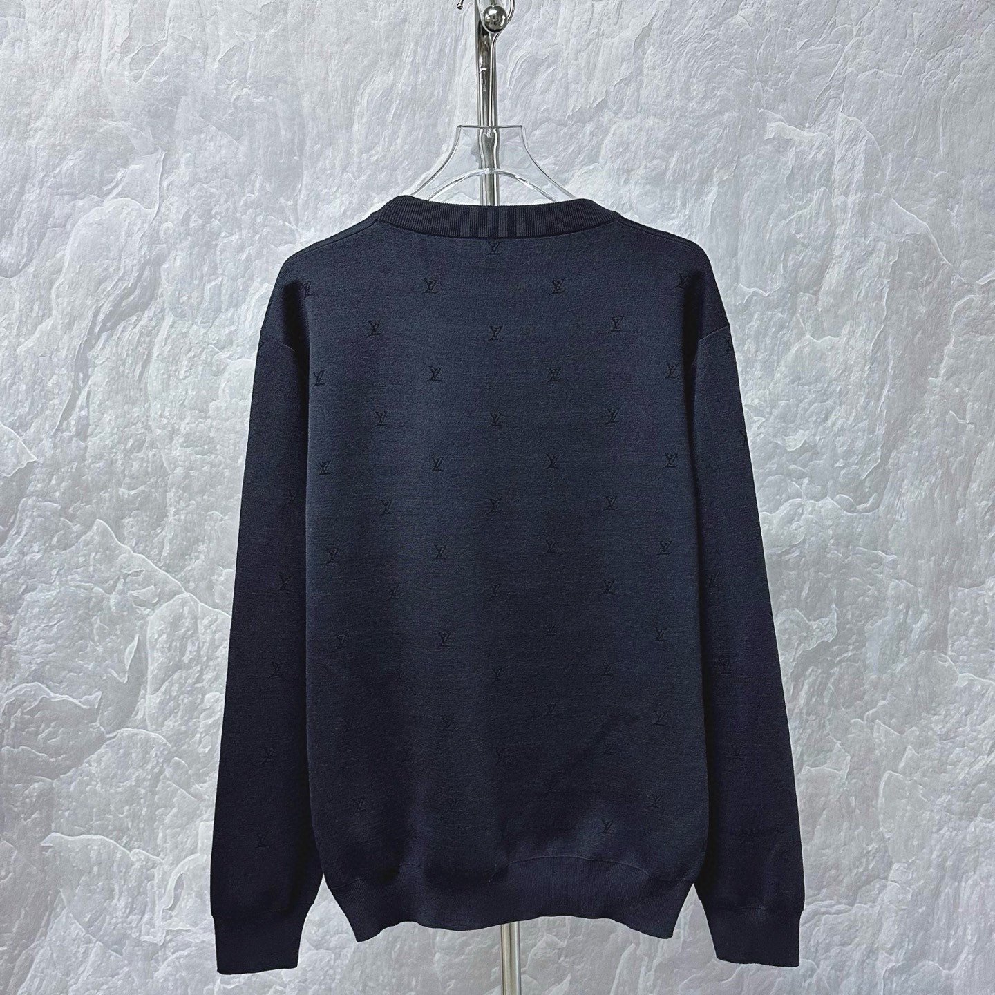 Louis Vuitton Animal Embroidery Crewneck Sweater — back