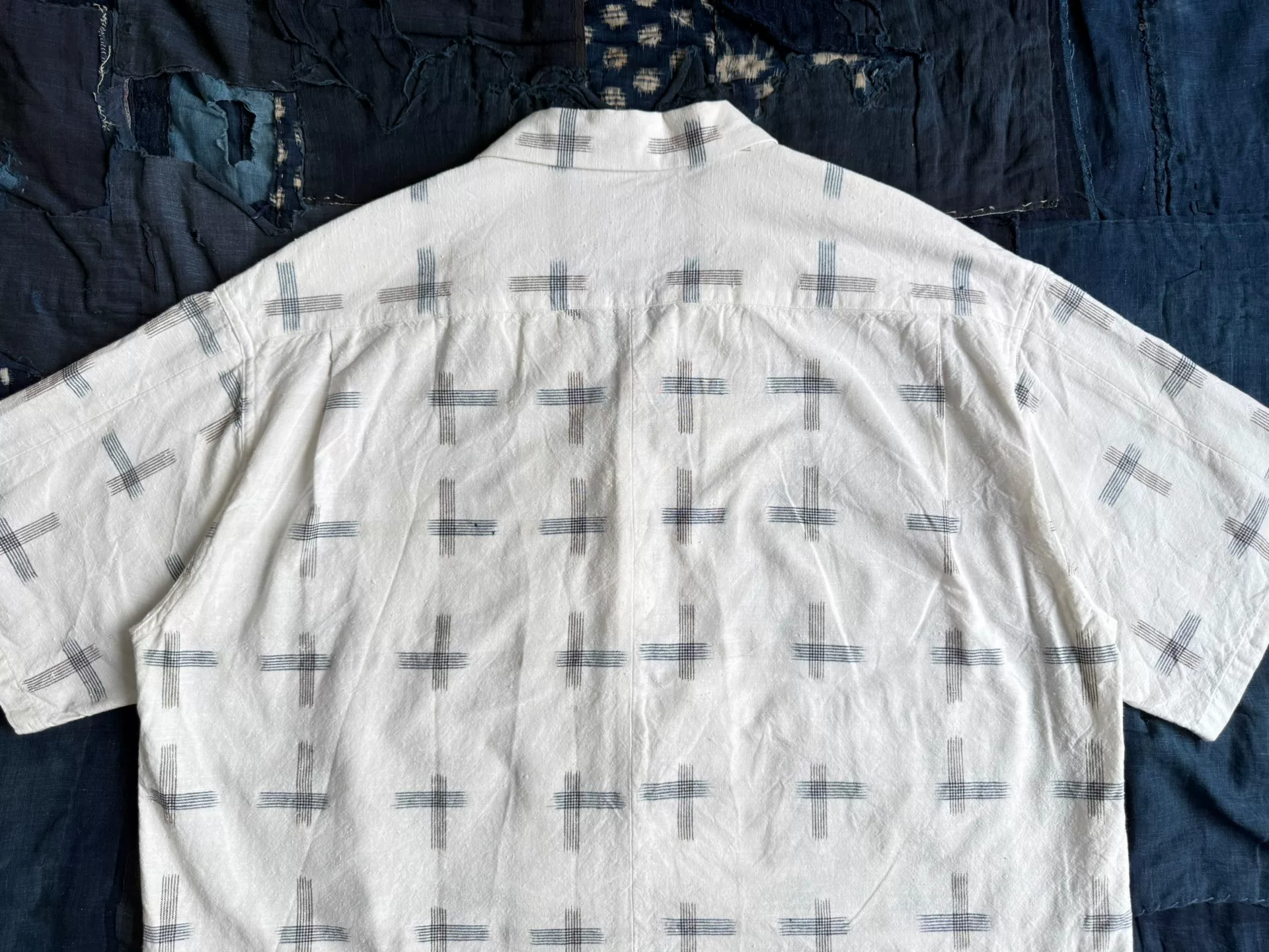 VISVIM 22SS WALLIS SHIRT S/S KASURI — label