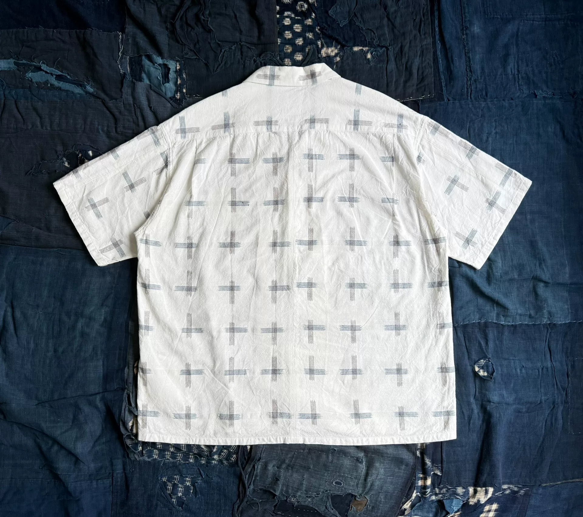 VISVIM 22SS WALLIS SHIRT S/S KASURI — detail