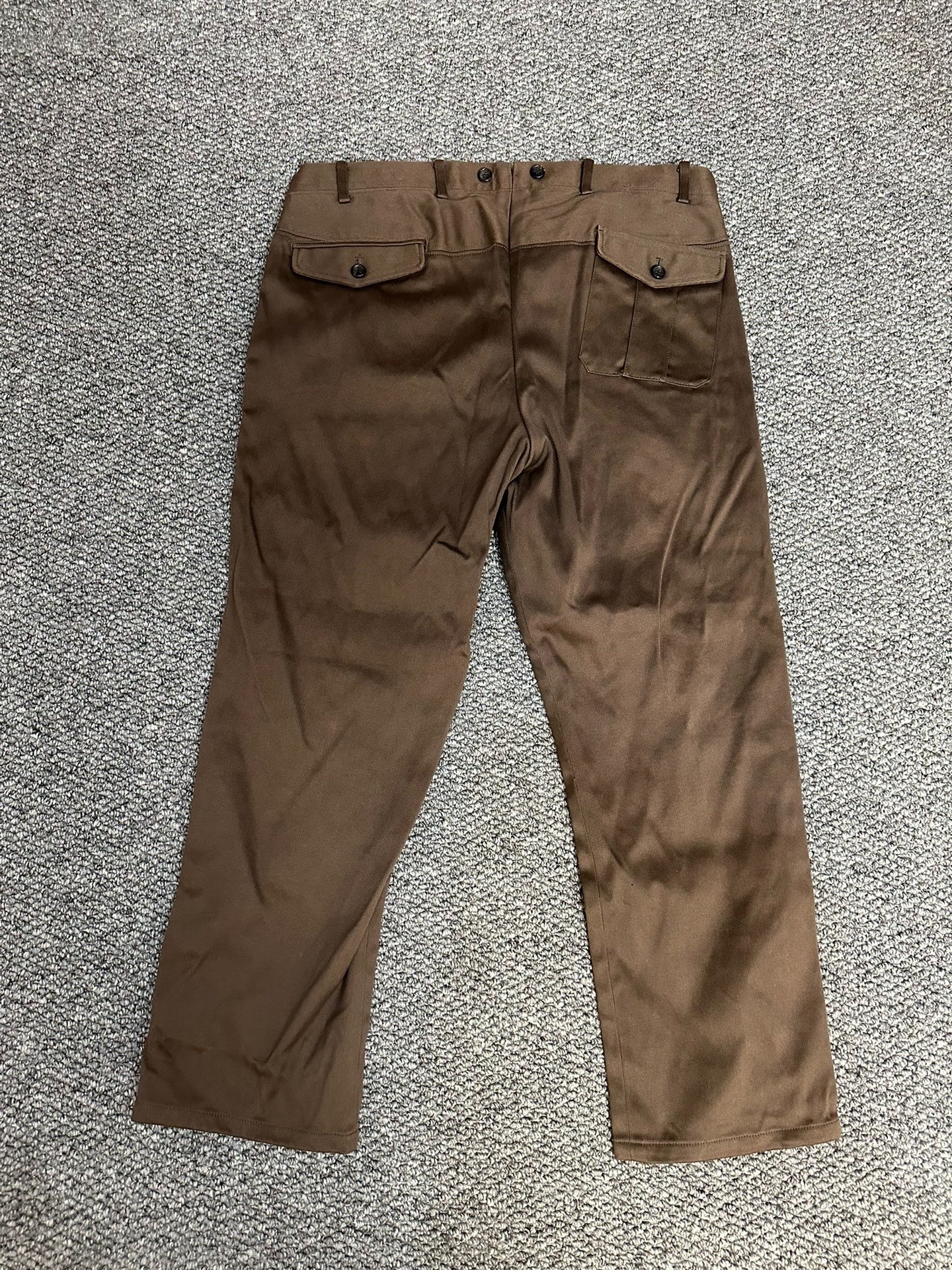 visvim Early Giza Pique 9-Point Pants — back
